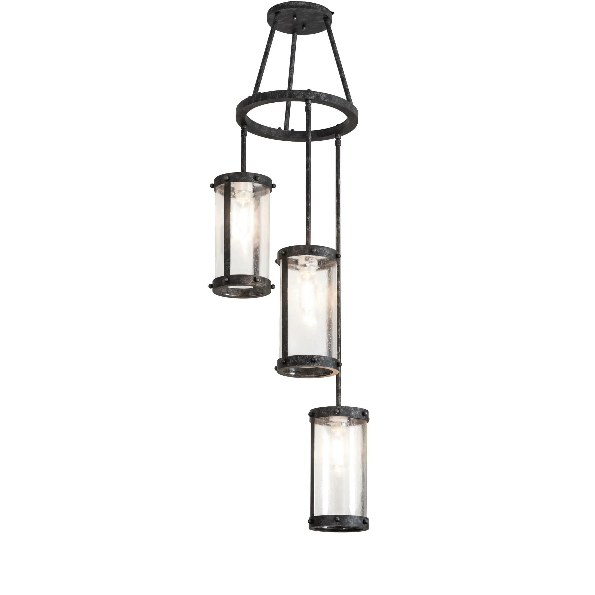 Meyda Lighting Cartier 18 Inch 3 Light Mini Chandelier Cp745730 - Image 1