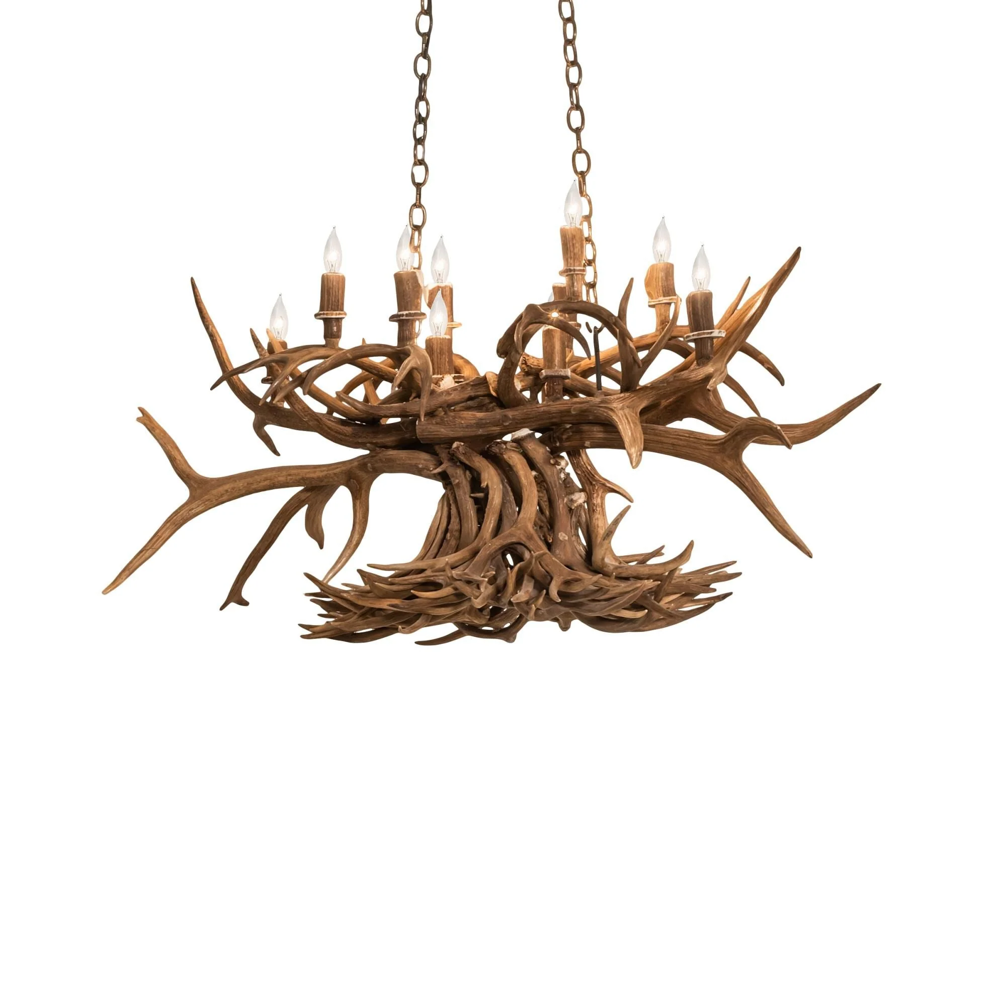 Meyda Lighting Antlers 50 Inch 3 Light Chandelier Cp744204 - Image 1