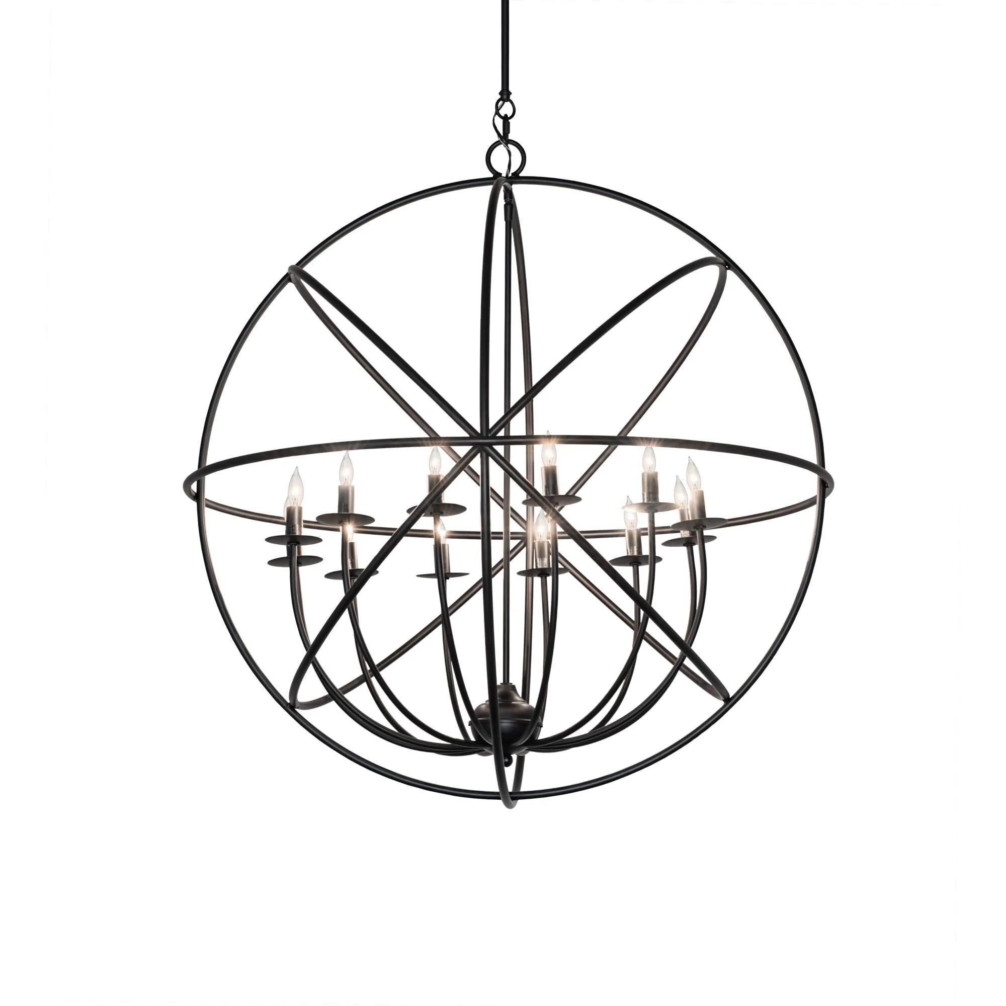 Meyda Lighting Atom Enerjisi 36 Inch 12 Light Chandelier Cp779799 - Image 1