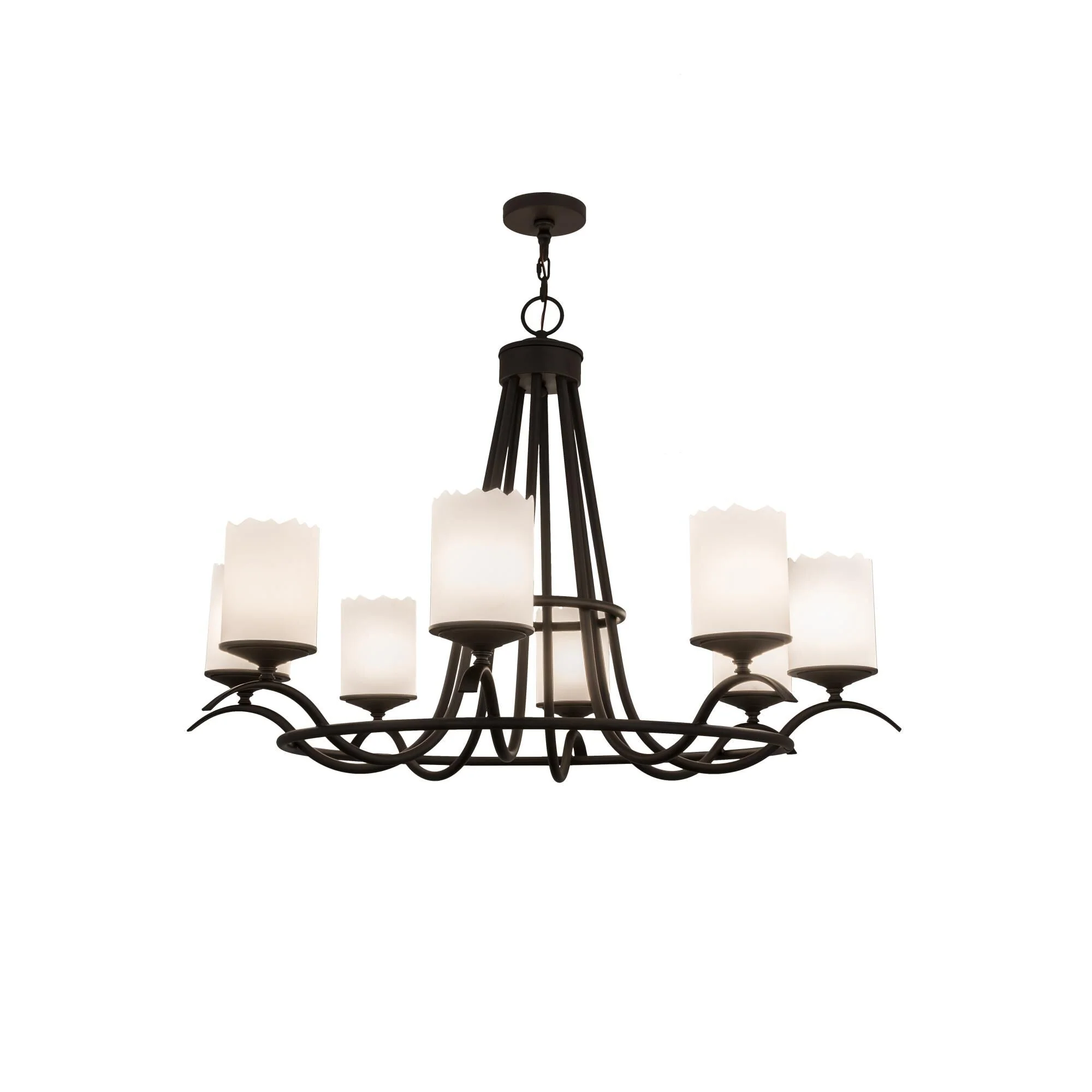 Meyda Lighting Octavia 48 Inch 3 Light Chandelier Cp744302 - Image 1