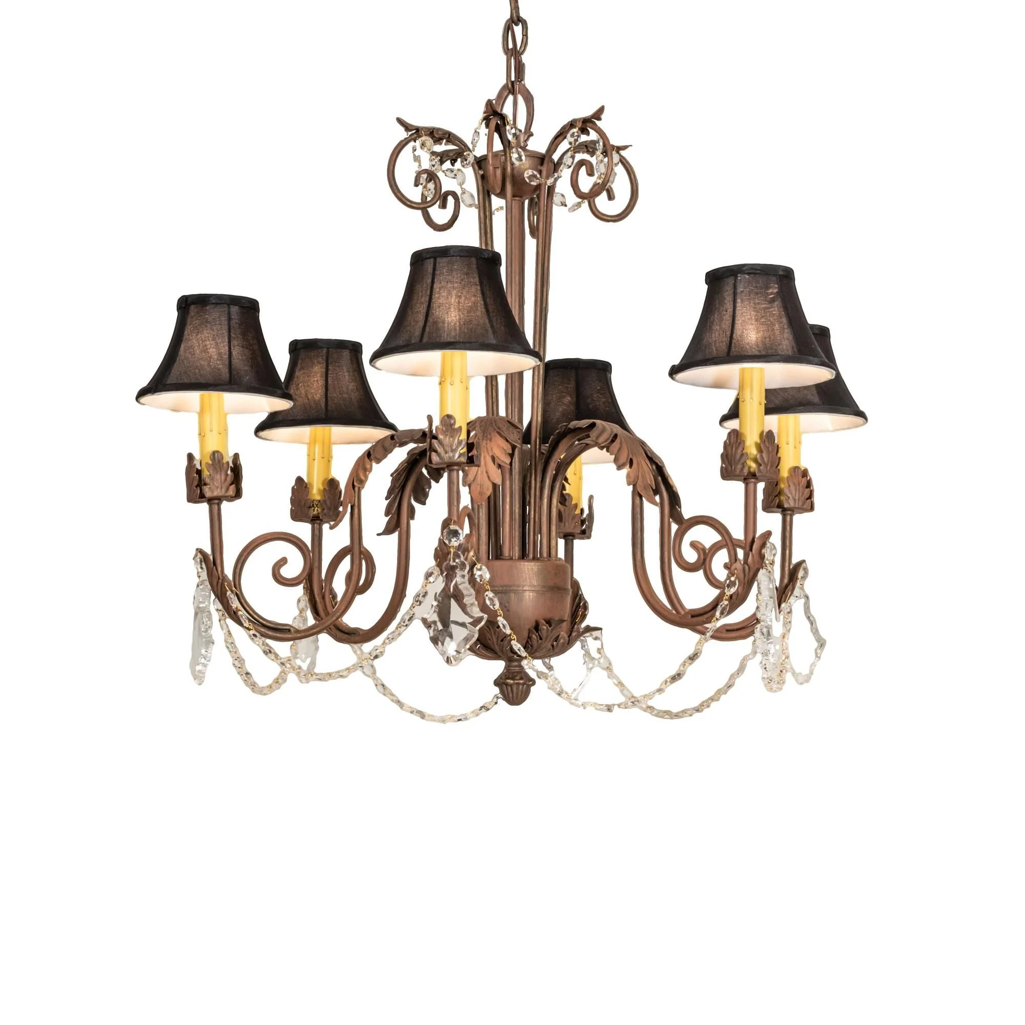Meyda Lighting Lindsay 30 Inch 4 Light Chandelier Cp744175 - Image 1