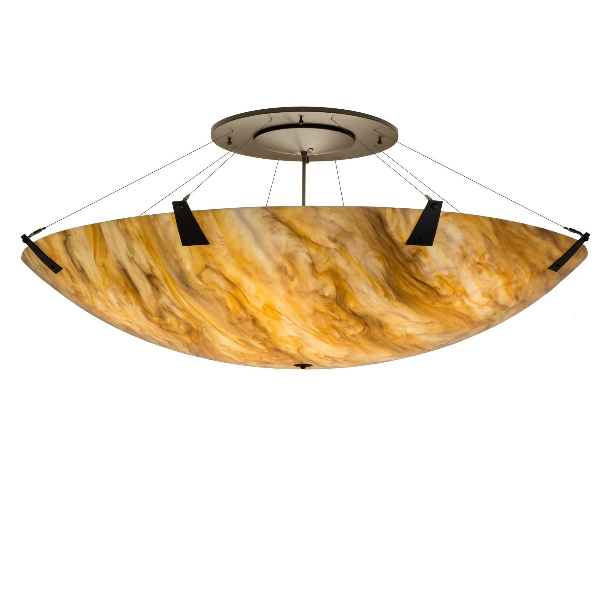 Meyda Lighting Araneta 61 Inch 12 Light Semi Flush Mount Cp746140 - Image 1