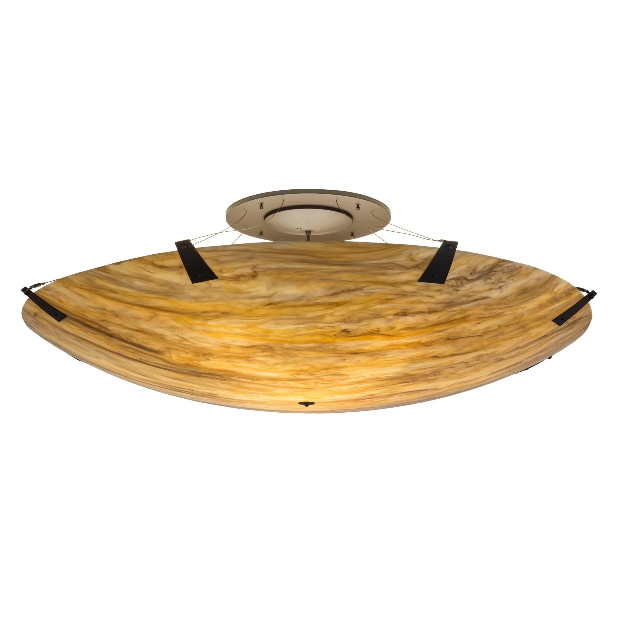 Meyda Lighting Araneta 72 Inch 14 Light Semi Flush Mount Cp746141 - Image 1