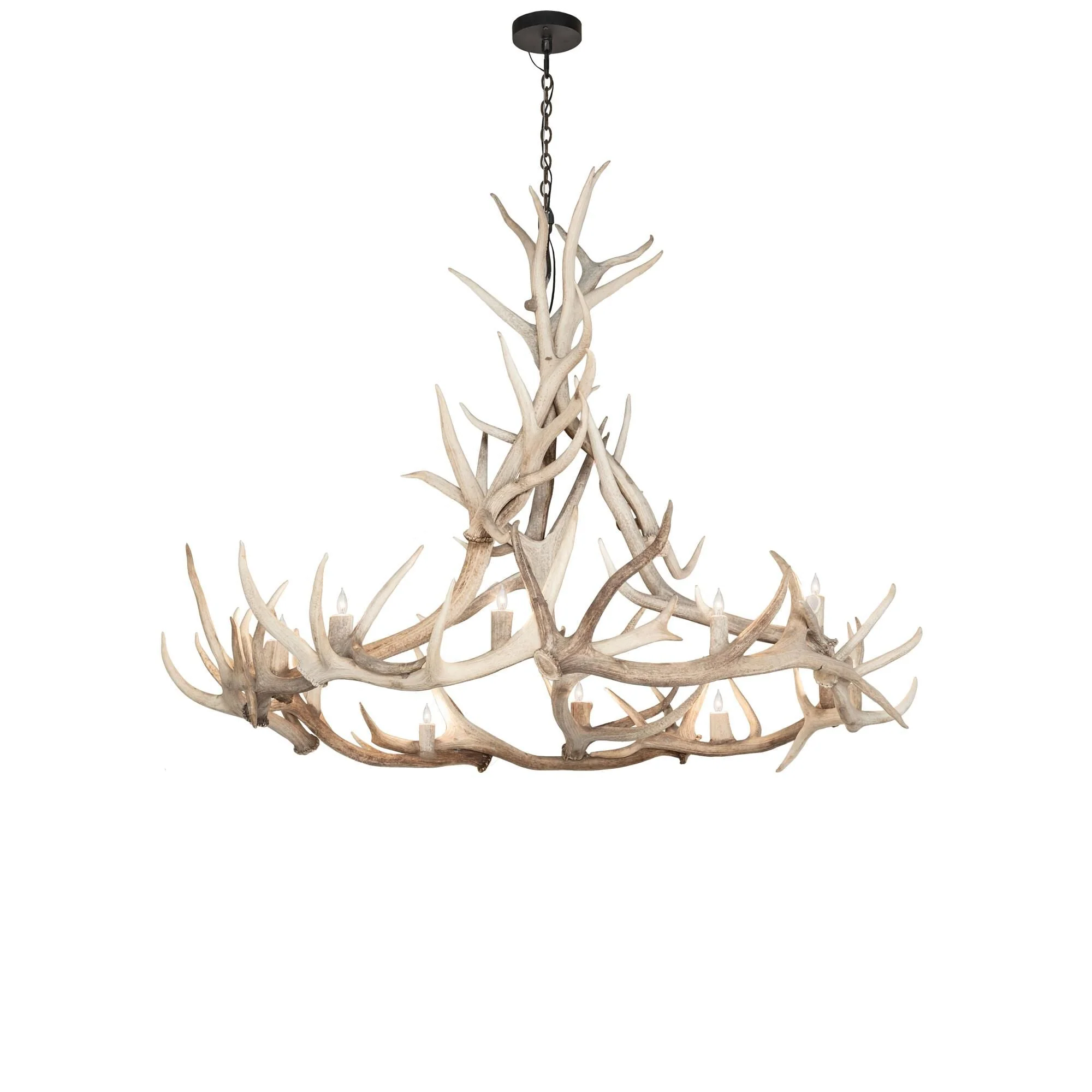 Meyda Lighting Antlers 69 Inch 8 Light Chandelier Cp744447 - Image 1