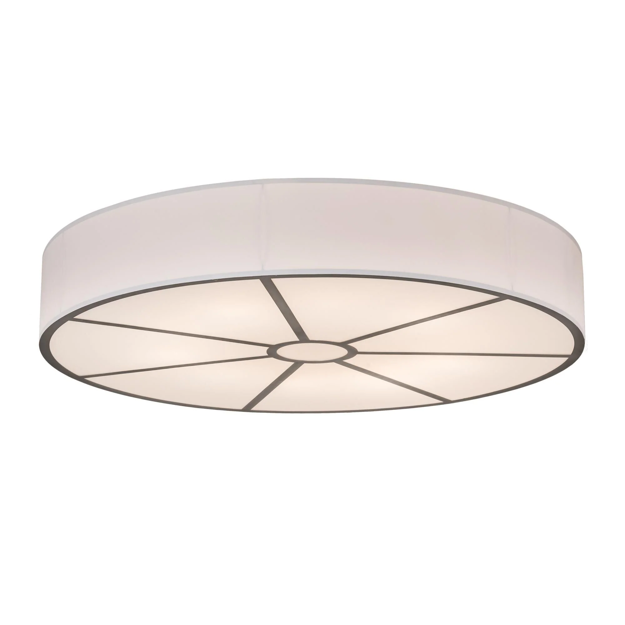 Meyda Lighting Cilindro 60 Inch 3 Light Flush Mount Cp744837