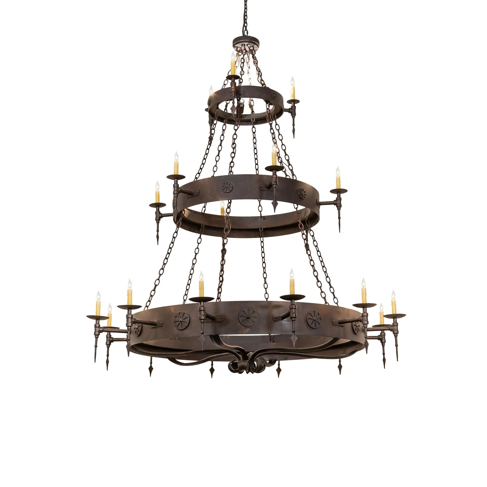 Meyda Lighting Warwick 72 Inch 21 Light Chandelier Cp779840 - Image 2