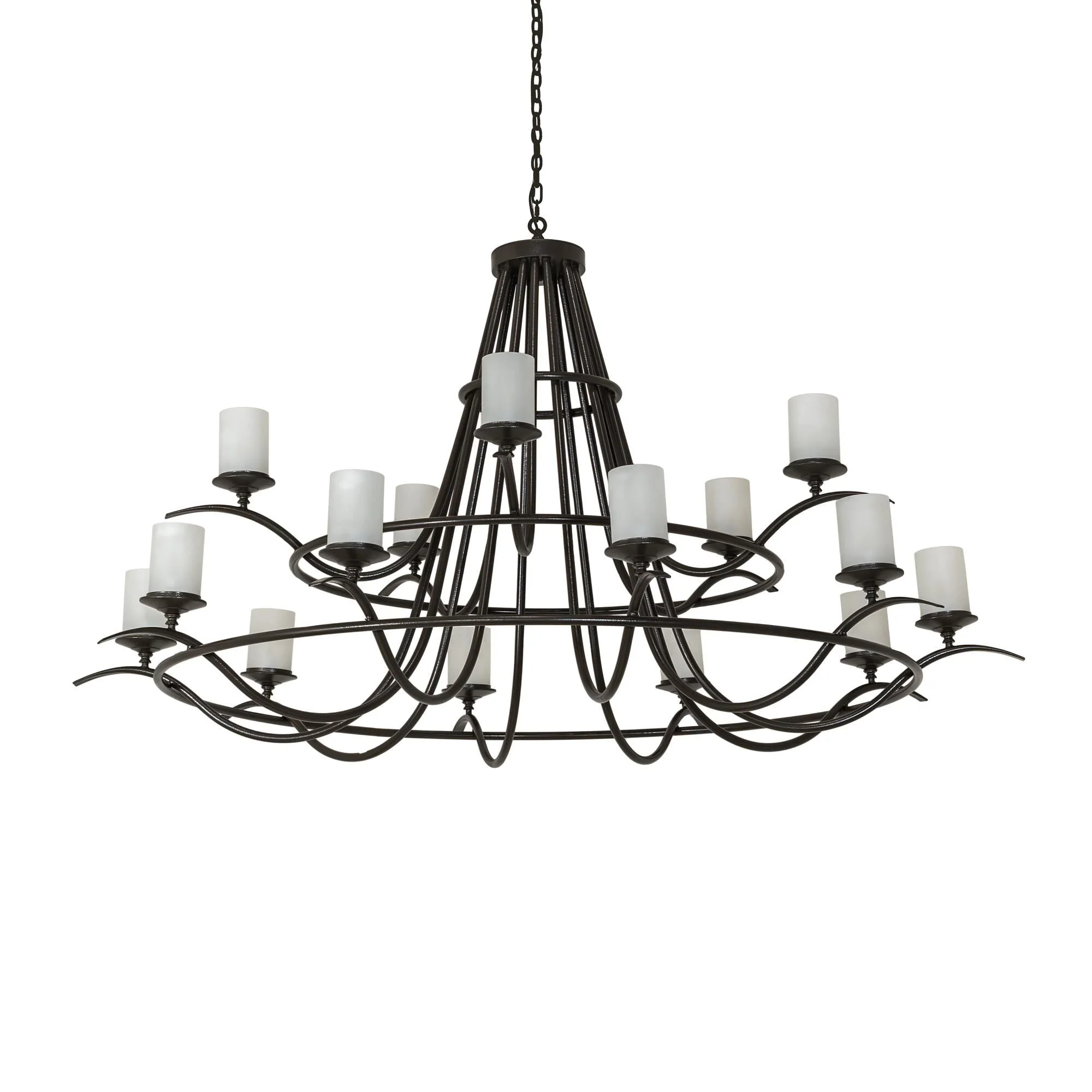 Meyda Lighting Octavia 78 Inch 15 Light Led Chandelier Cp779808 - Image 2