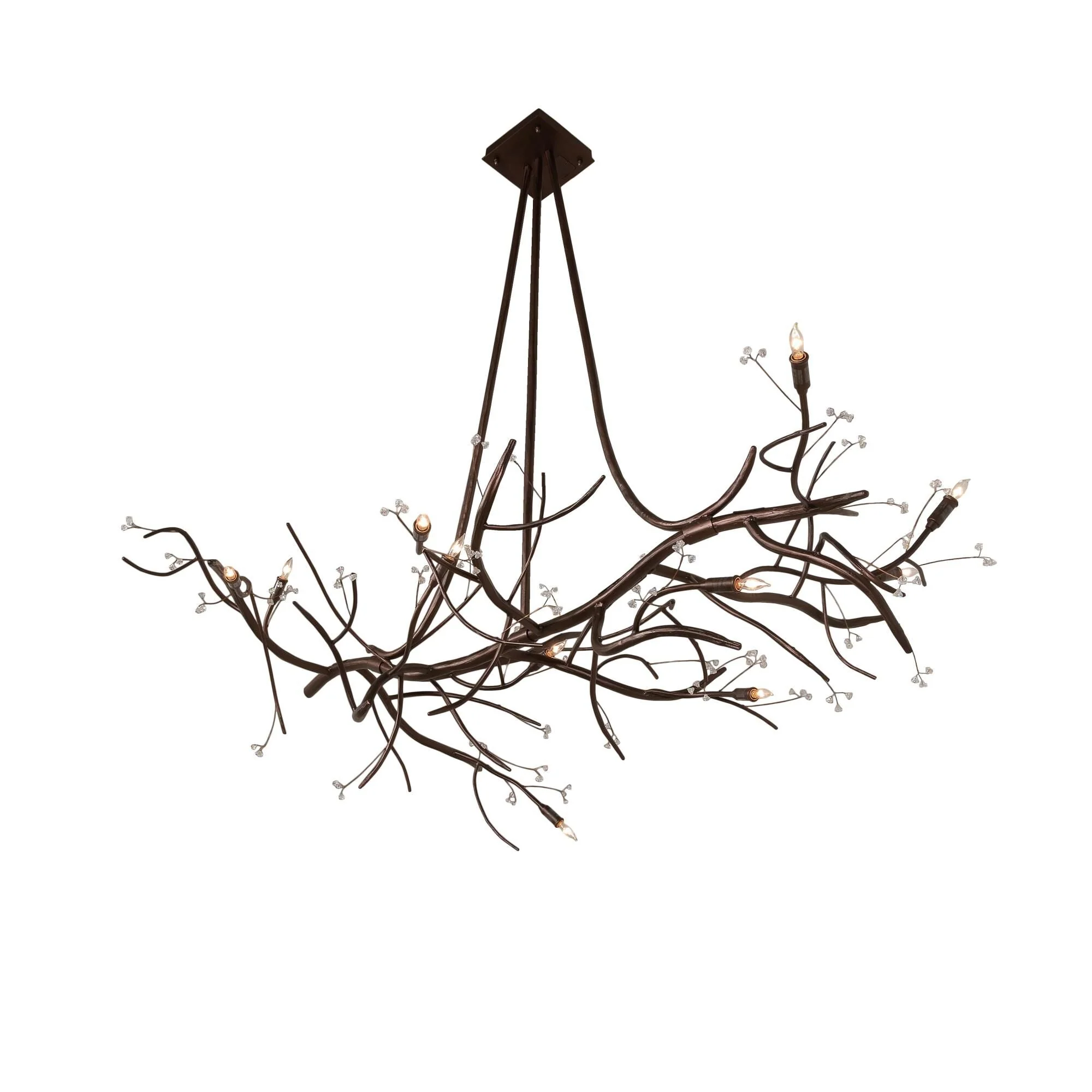 Meyda Lighting Winter Solstice 60 Inch 11 Light Led Chandelier Cp779815 - Image 1