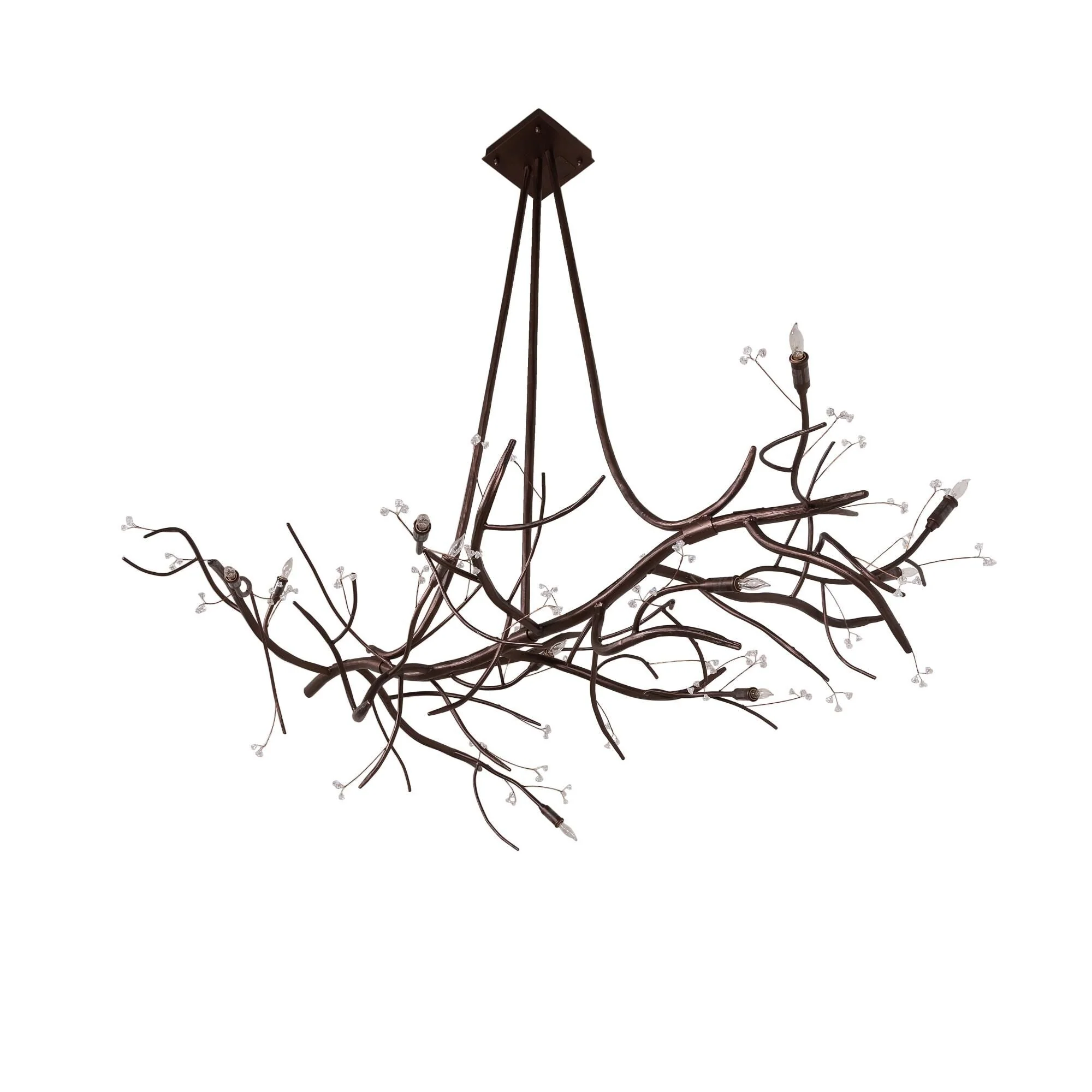 Meyda Lighting Winter Solstice 60 Inch 11 Light Led Chandelier Cp779815 - Image 2