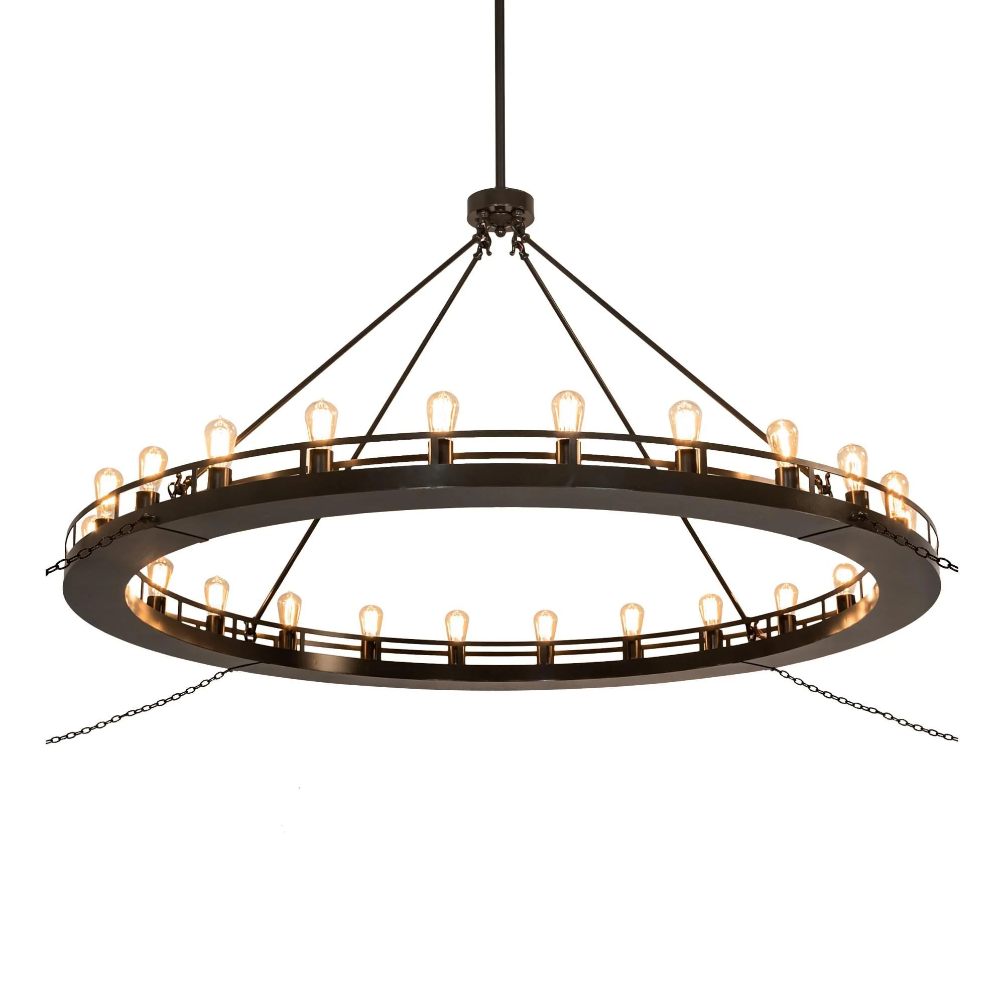 Meyda Lighting Barbury 72 Inch 6 Light Chandelier Cp744512 - Image 1