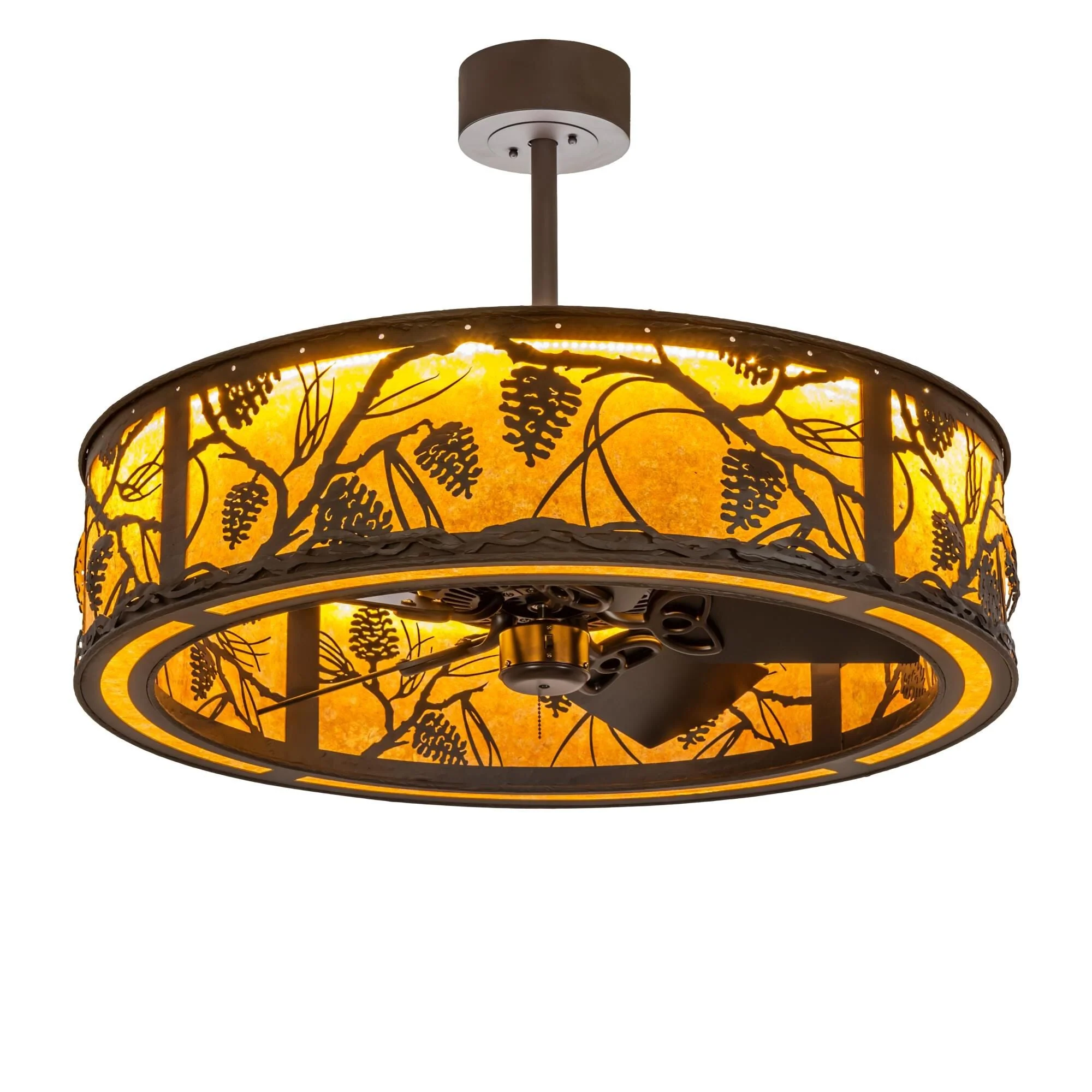 Meyda Lighting Whispering Pines 36 Inch 24 Light Led Chandelier Cp744155 - Image 2
