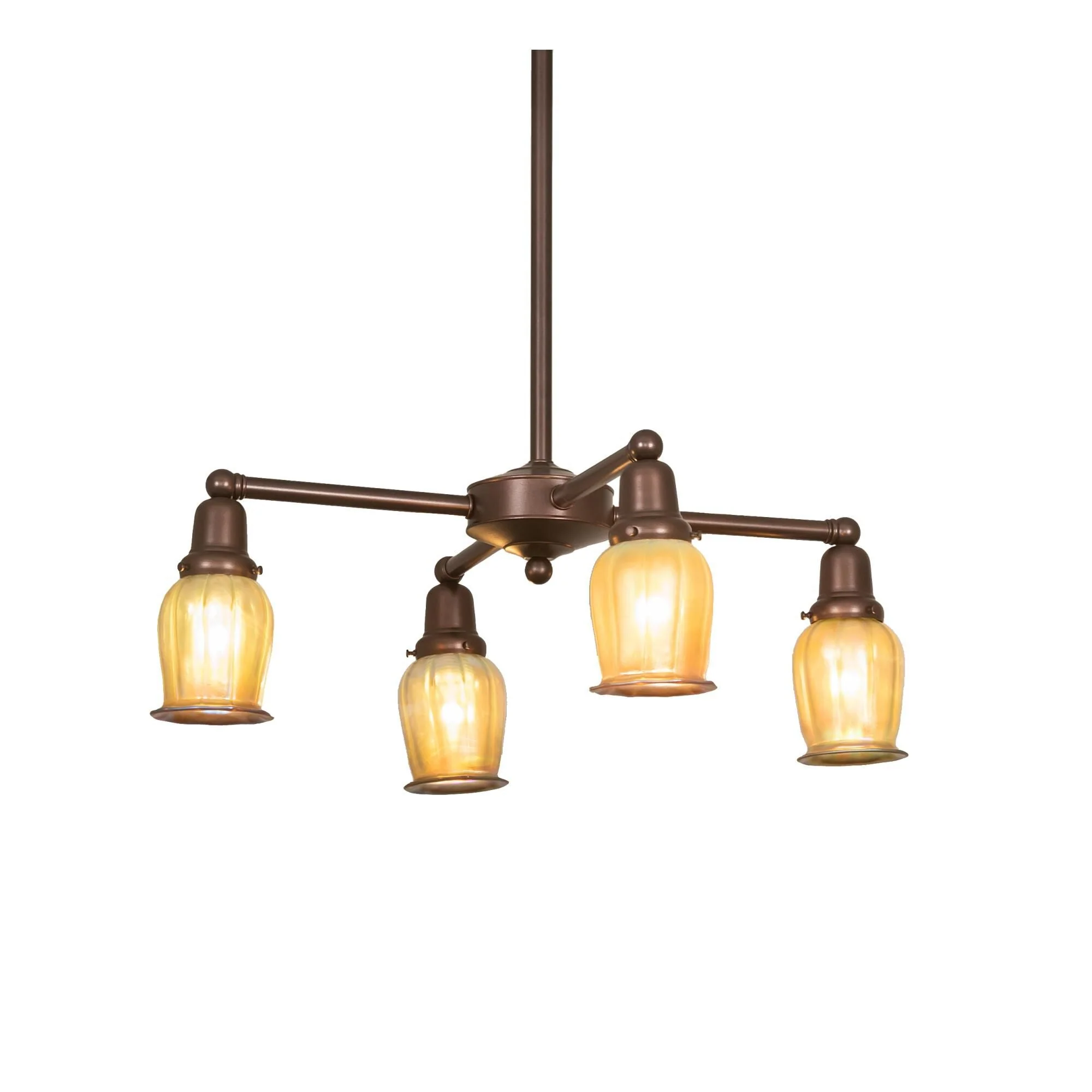 Meyda Lighting 26 Inch 4 Light Chandelier Cp780408 - Image 1