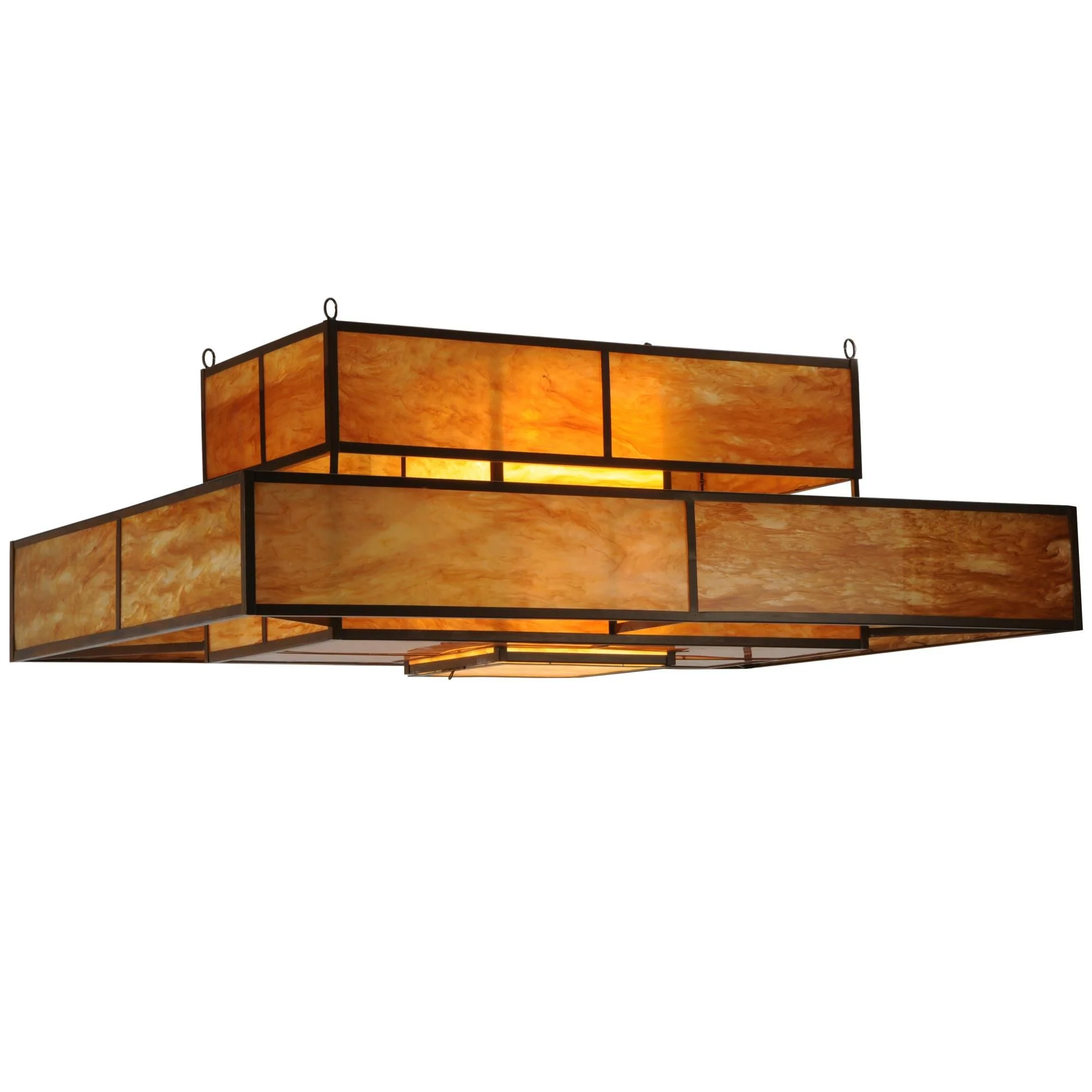 Meyda Lighting Fellowship 72 Inch 3 Light Flush Mount Cp744909 - Image 1