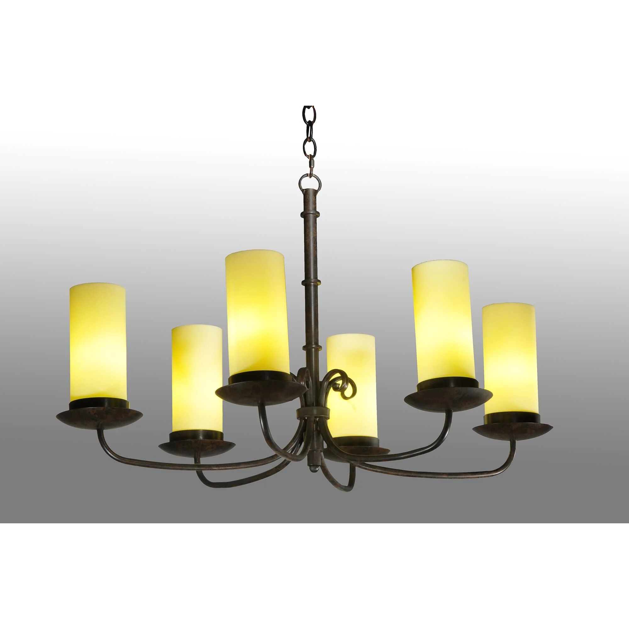 Meyda Lighting Atria 38 Inch 8 Light Chandelier Cp744158 - Image 1