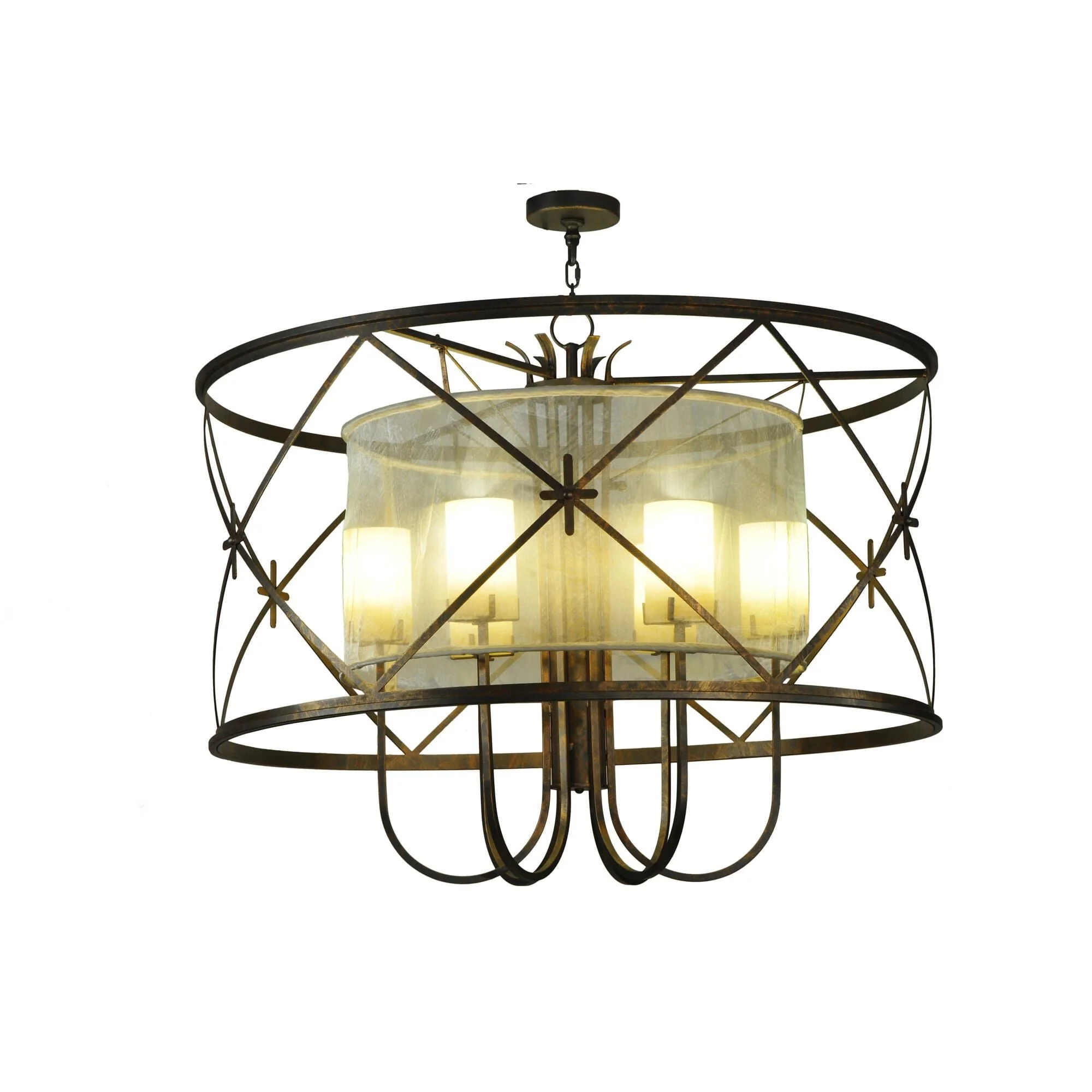 Meyda Lighting Penelope 47 Inch Large Pendant Cp745467 - Image 1