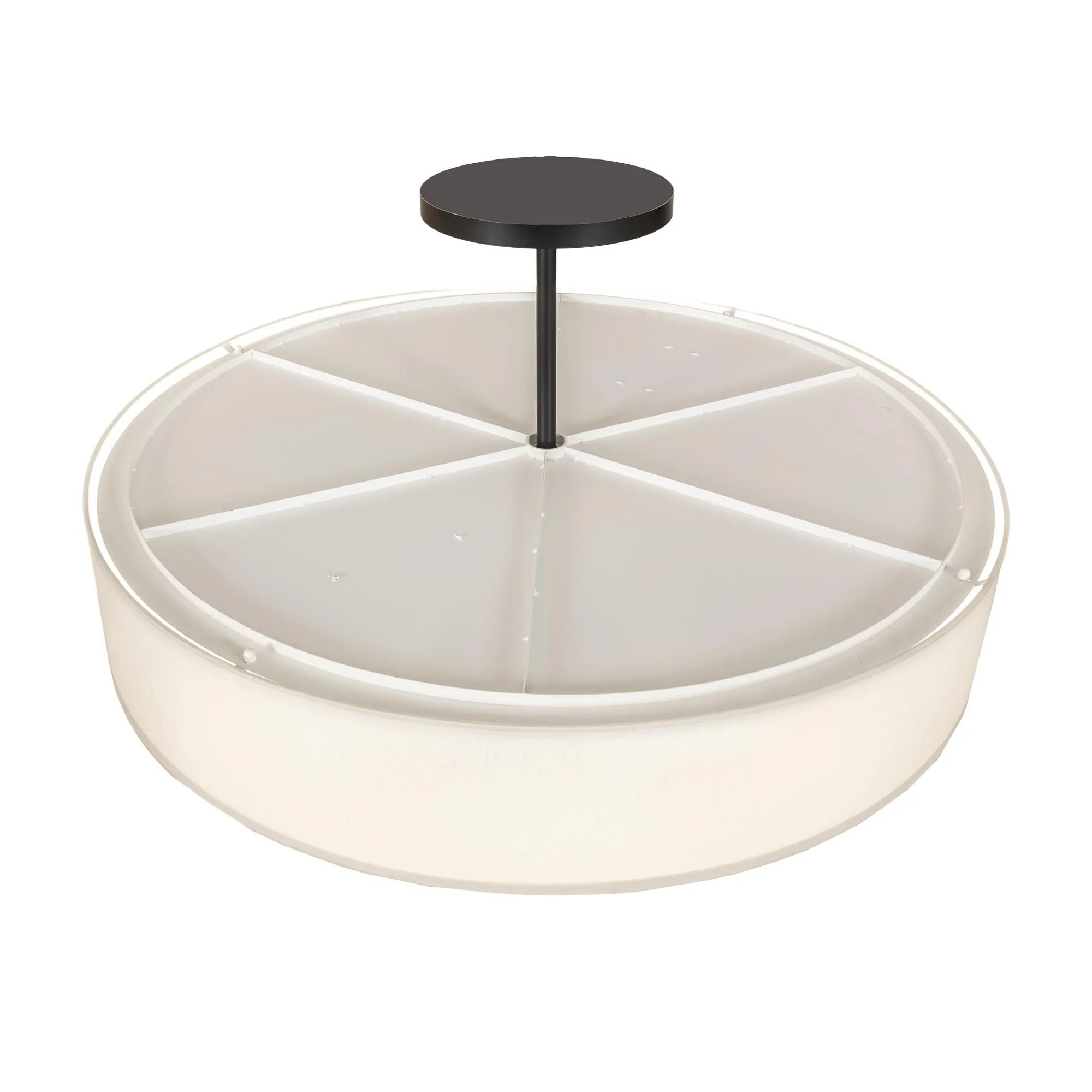 Meyda Lighting Cilindro Textrene 42 Inch Led Large Pendant Cp780152 - Image 2