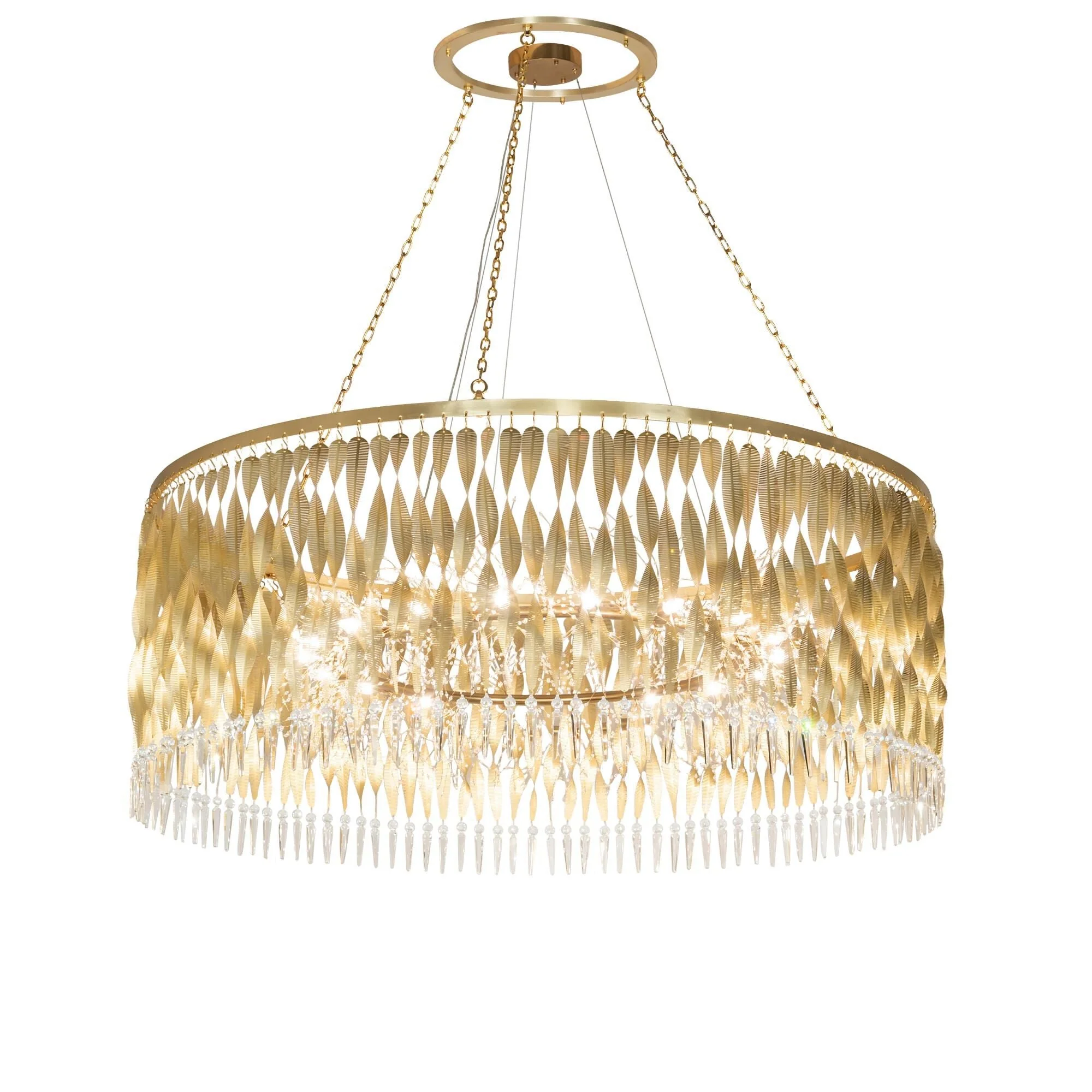 Meyda Lighting Sterling Ridge 82 Inch 18 Light Led Chandelier Cp779835 - Image 1