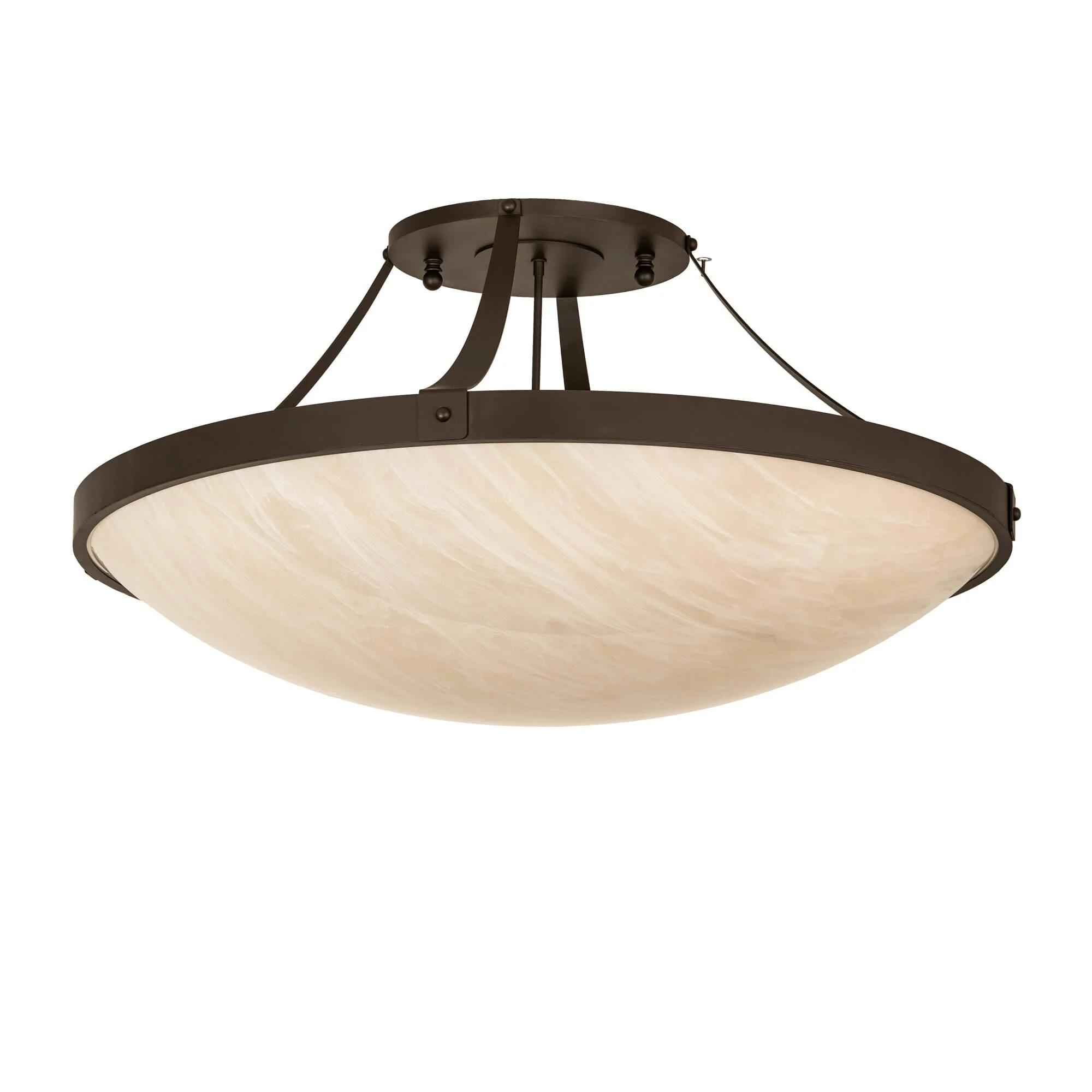 Meyda Lighting Urban 42 Inch 8 Light Semi Flush Mount Cp780154 - Image 2