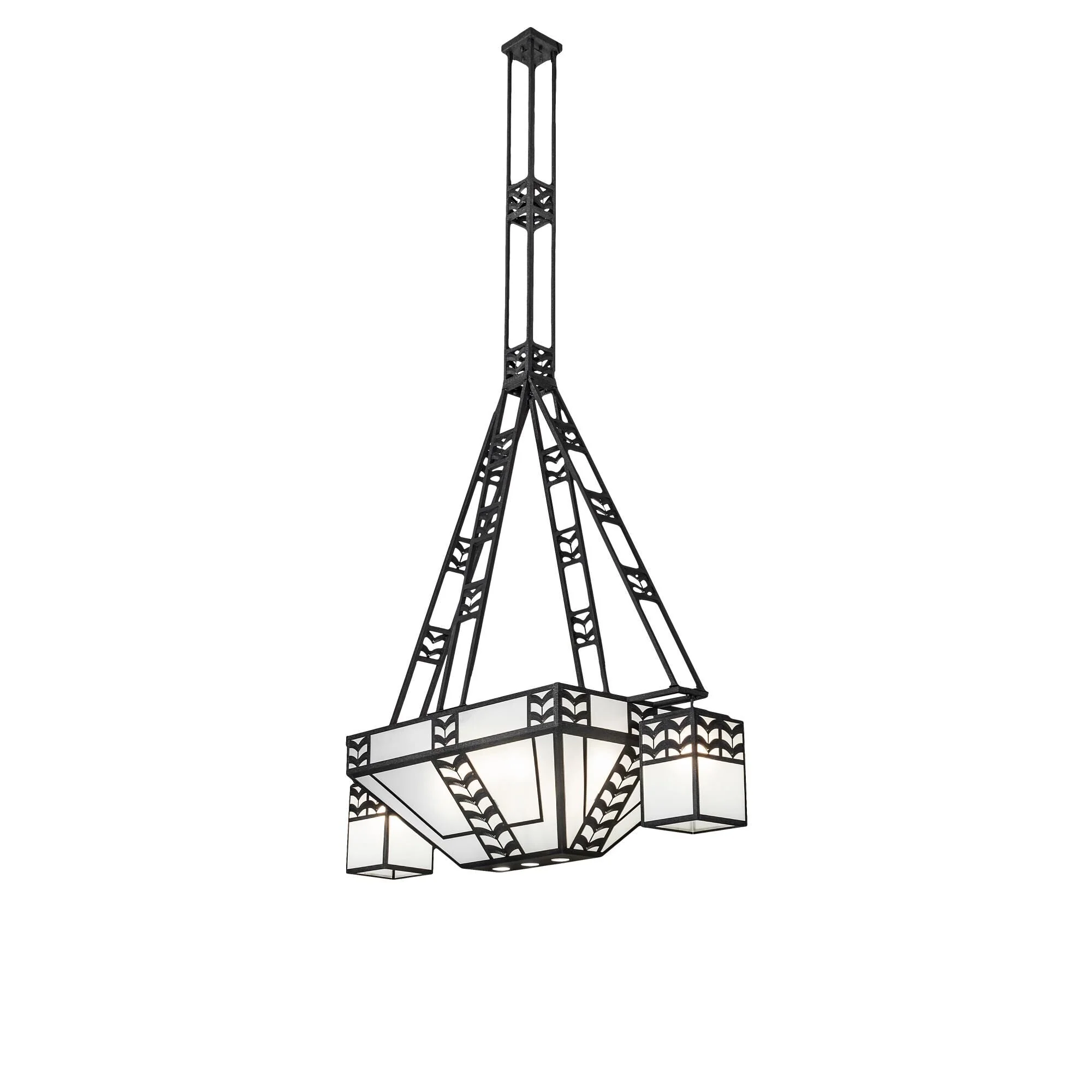 Meyda Lighting Monaca 70 Inch 10 Light Led Chandelier Cp779851 - Image 2