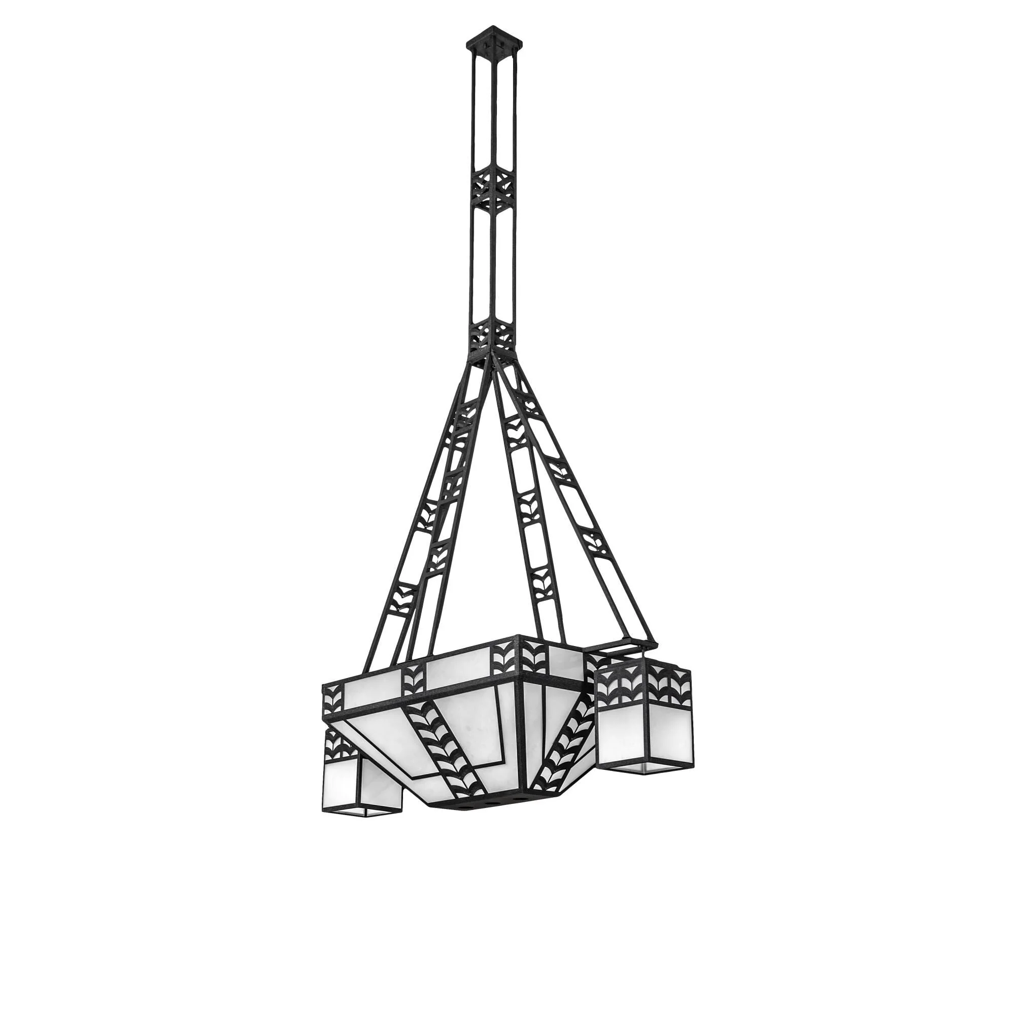 Meyda Lighting Monaca 70 Inch 10 Light Led Chandelier Cp779851 - Image 3