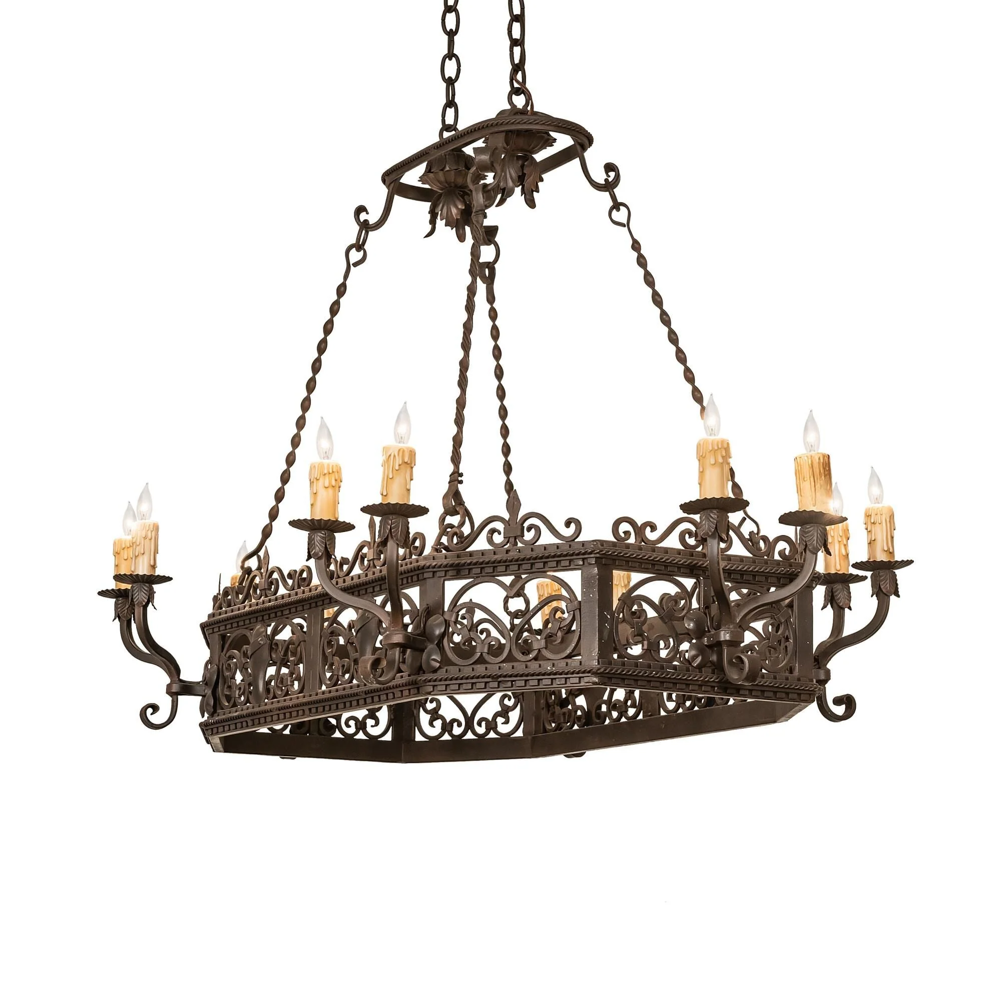 Meyda Lighting Conques 50 Inch 2 Light Mini Chandelier Cp744267 - Image 1