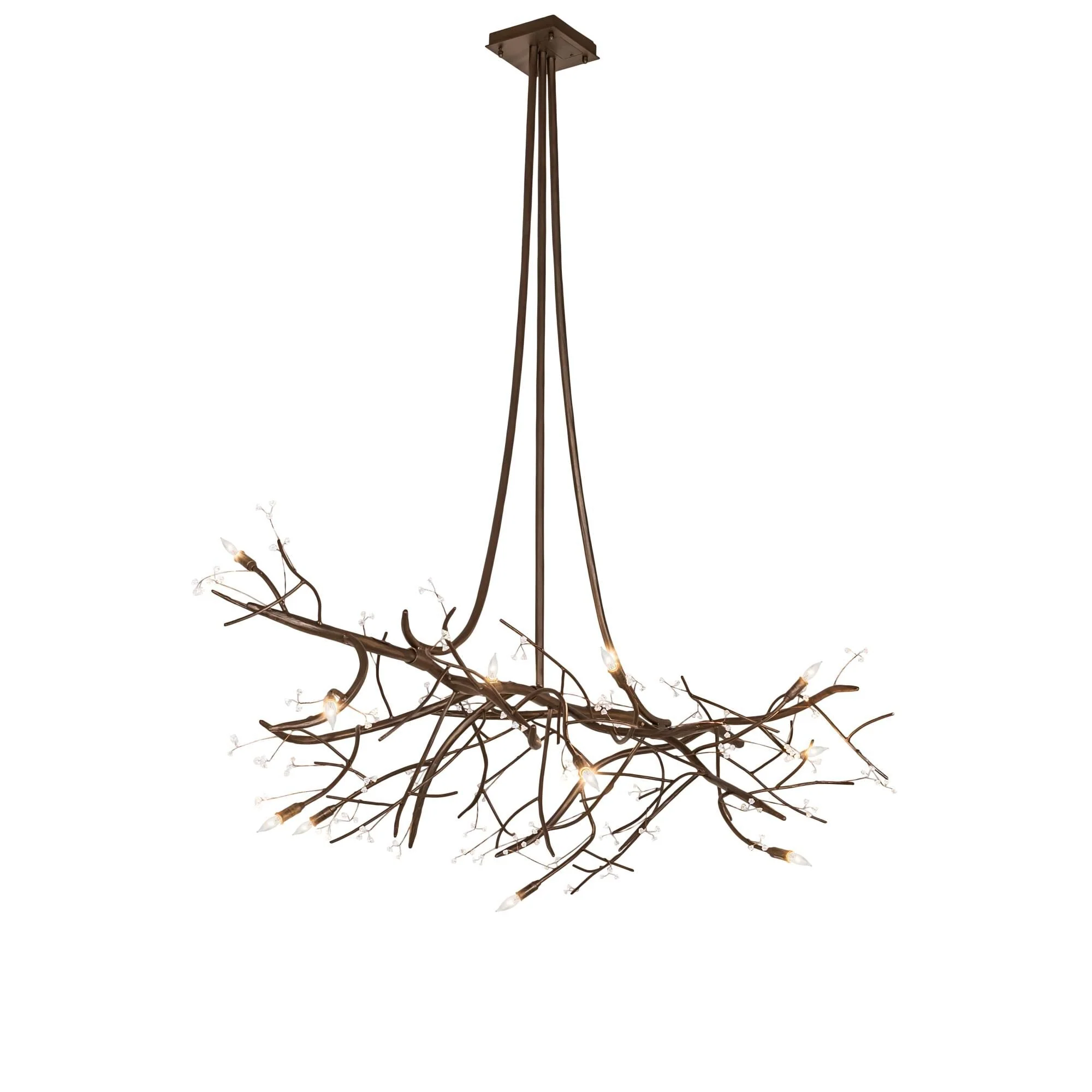 Meyda Lighting Winter Solstice 72 Inch 11 Light Led Chandelier Cp779829 - Image 1