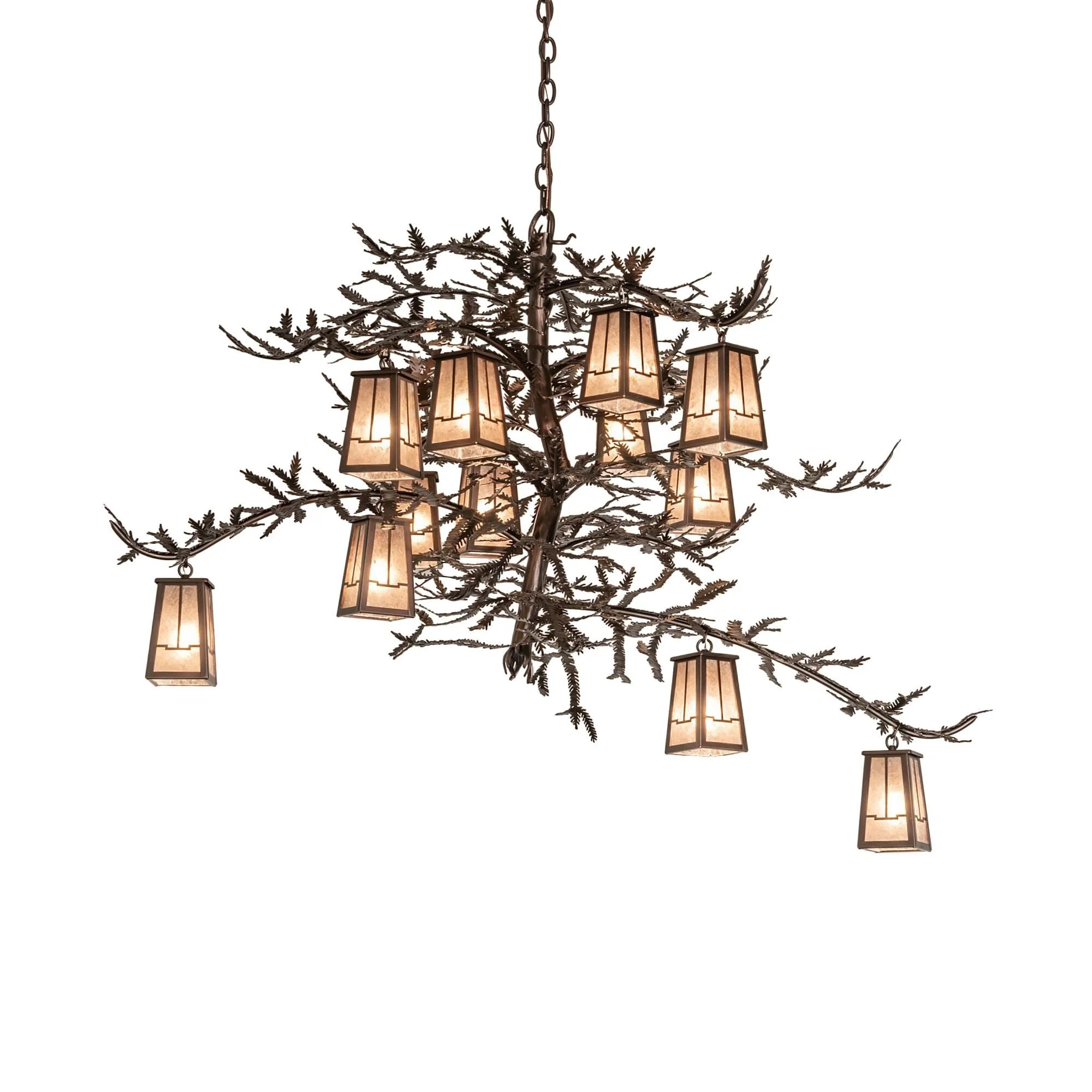 Meyda Lighting Pine Branch 52 Inch 12 Light Chandelier Cp779792 - Image 1