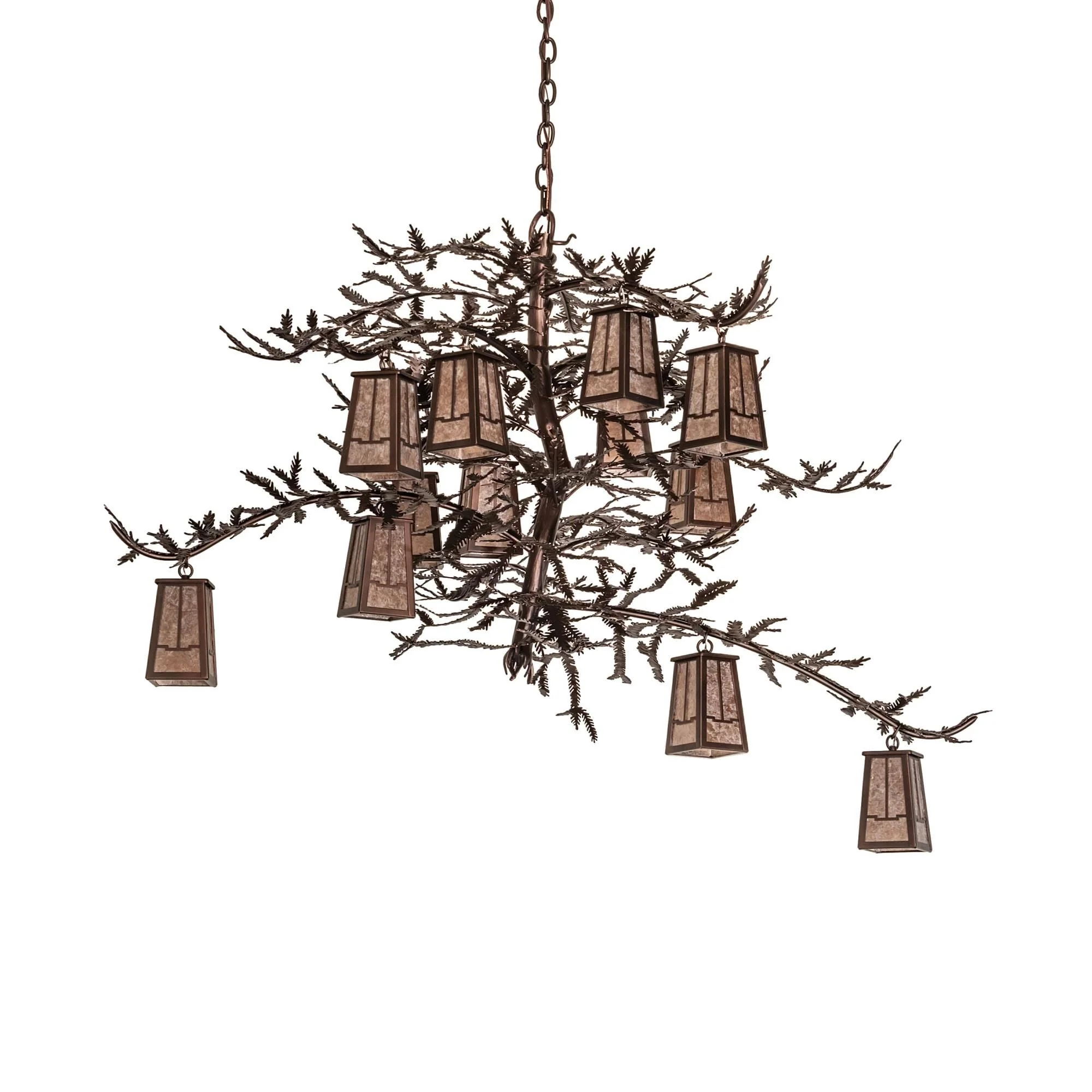 Meyda Lighting Pine Branch 52 Inch 12 Light Chandelier Cp779792 - Image 3