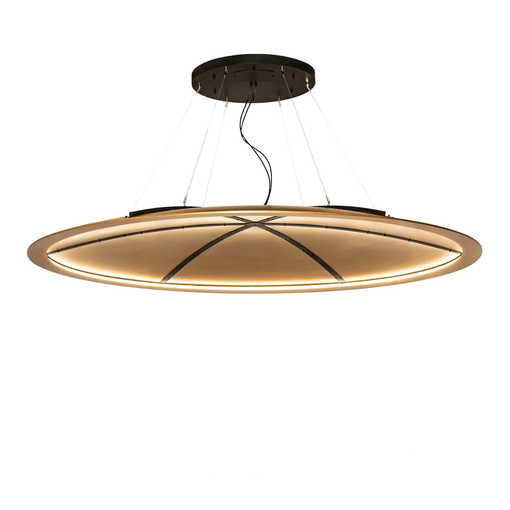 Meyda Lighting Gravity 96 Inch Led Large Pendant Cp745403 - Image 1