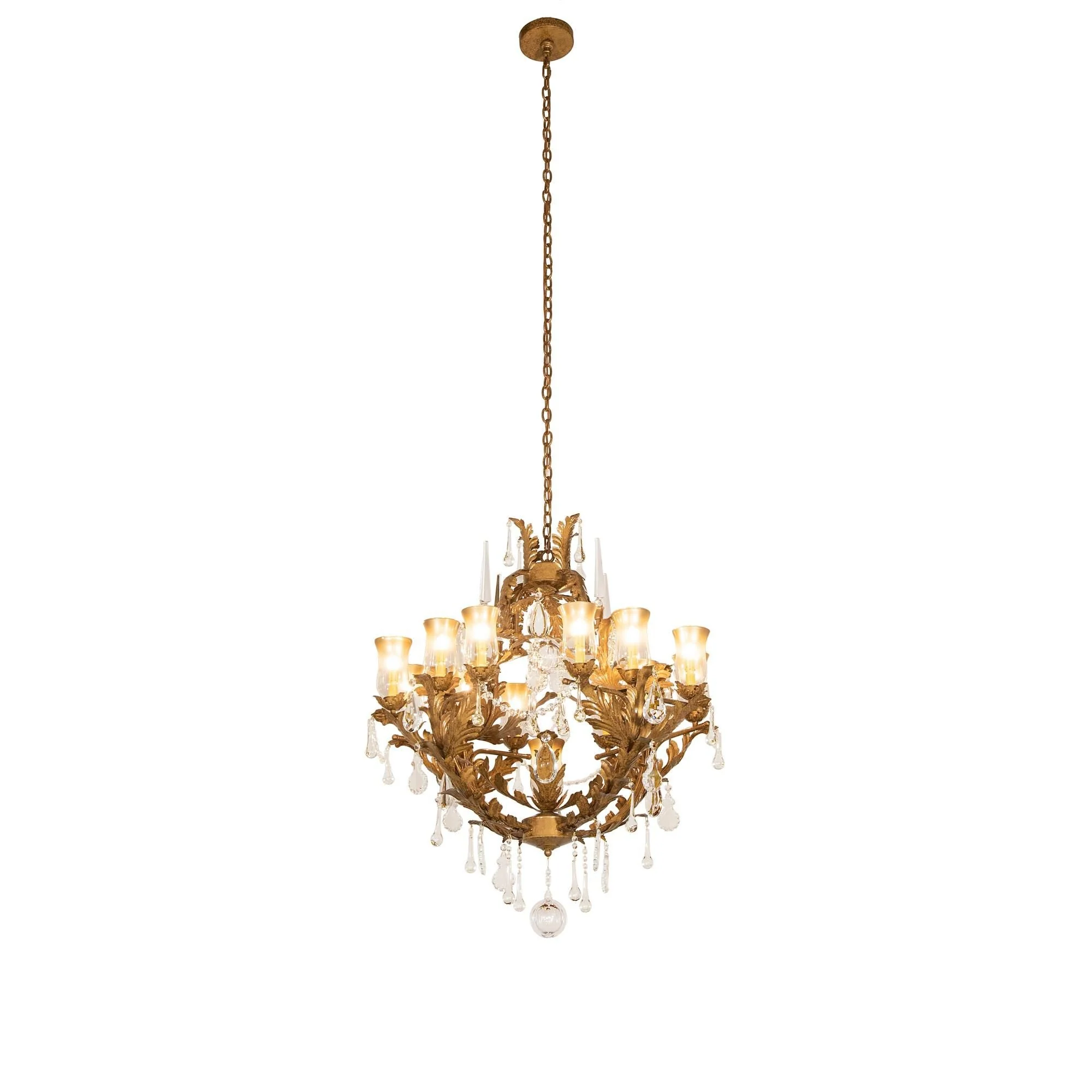Meyda Lighting French Baroque 34 Inch 13 Light Chandelier Cp779798 - Image 3