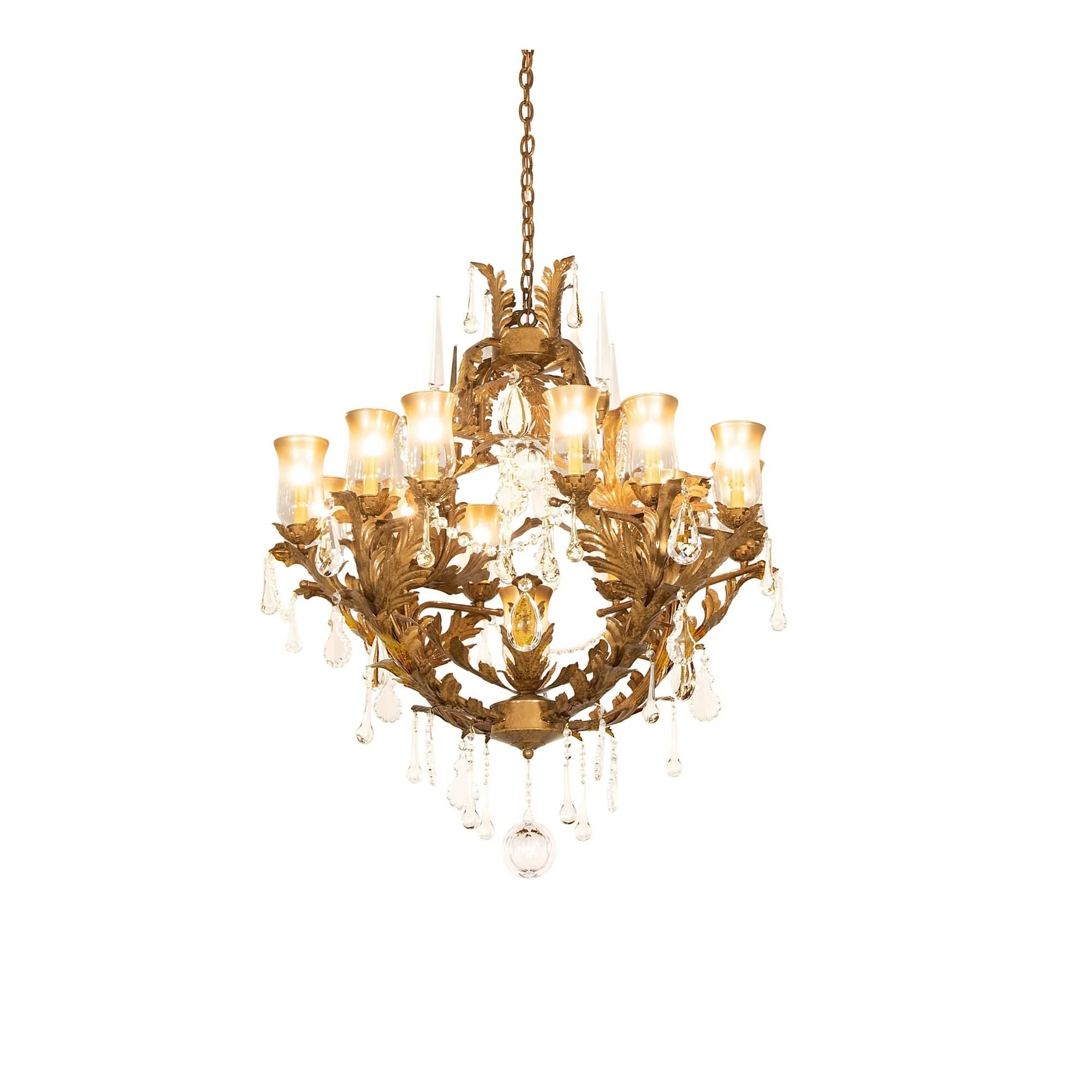 Meyda Lighting French Baroque 34 Inch 13 Light Chandelier Cp779798 - Image 2