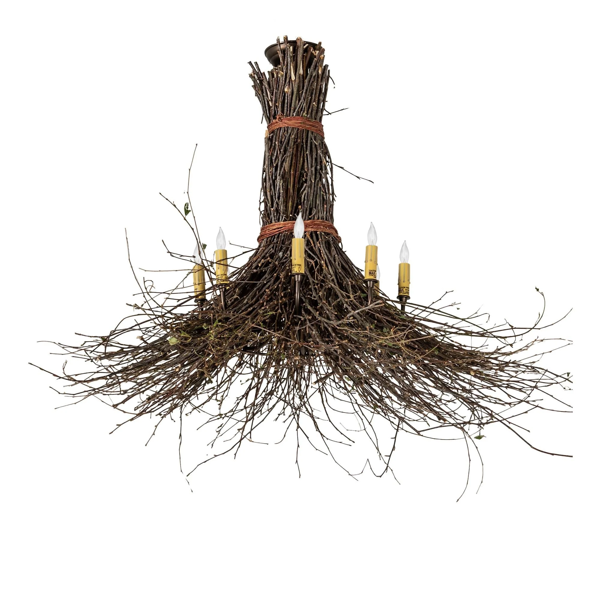 Meyda Lighting Twigs 36 Inch 8 Light Chandelier Cp779768 - Image 2