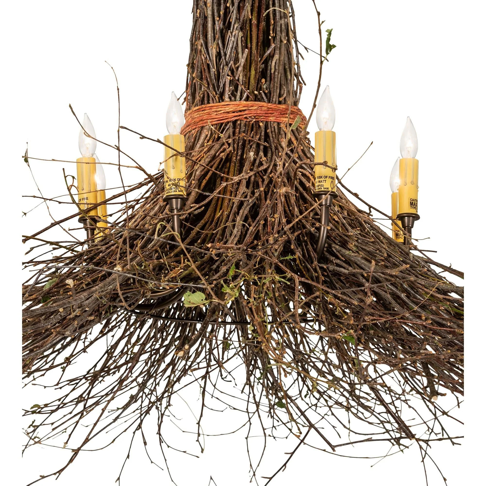 Meyda Lighting Twigs 36 Inch 8 Light Chandelier Cp779768 - Image 3