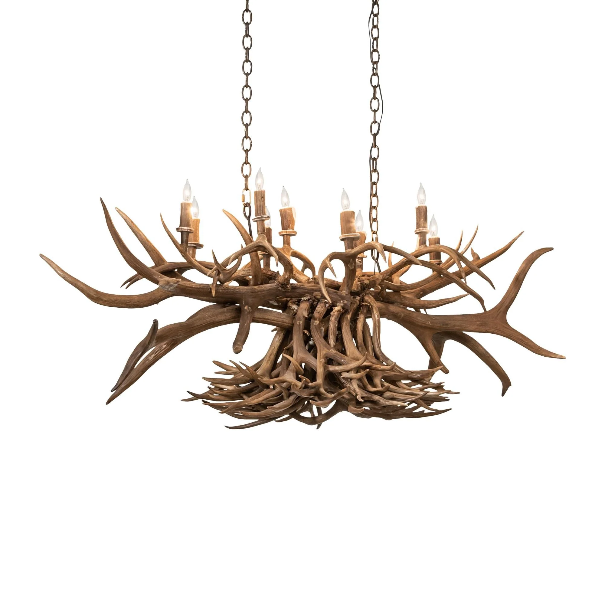 Meyda Lighting Antlers 55 Inch 10 Light Chandelier Cp779769 - Image 1