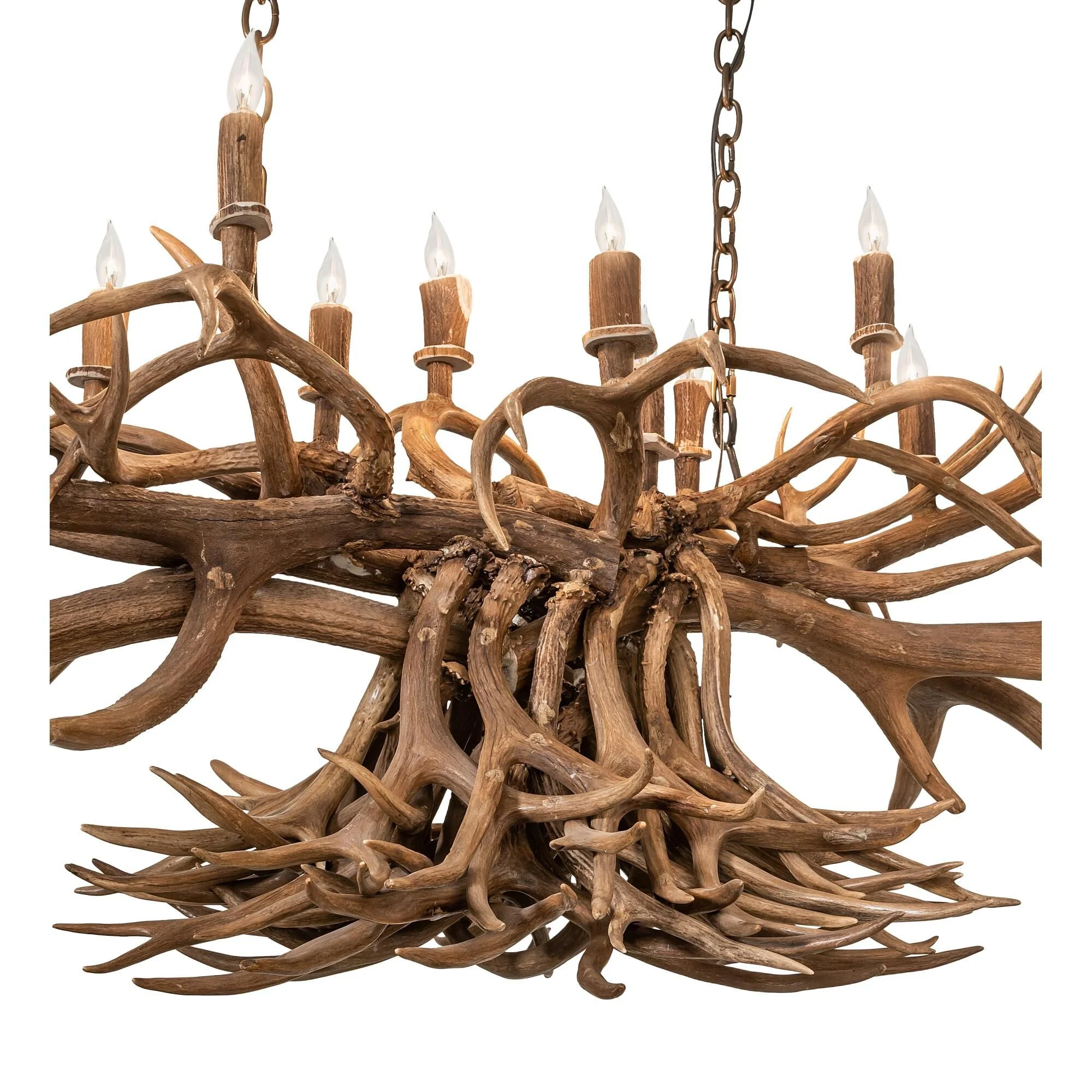 Meyda Lighting Antlers 55 Inch 10 Light Chandelier Cp779769 - Image 3