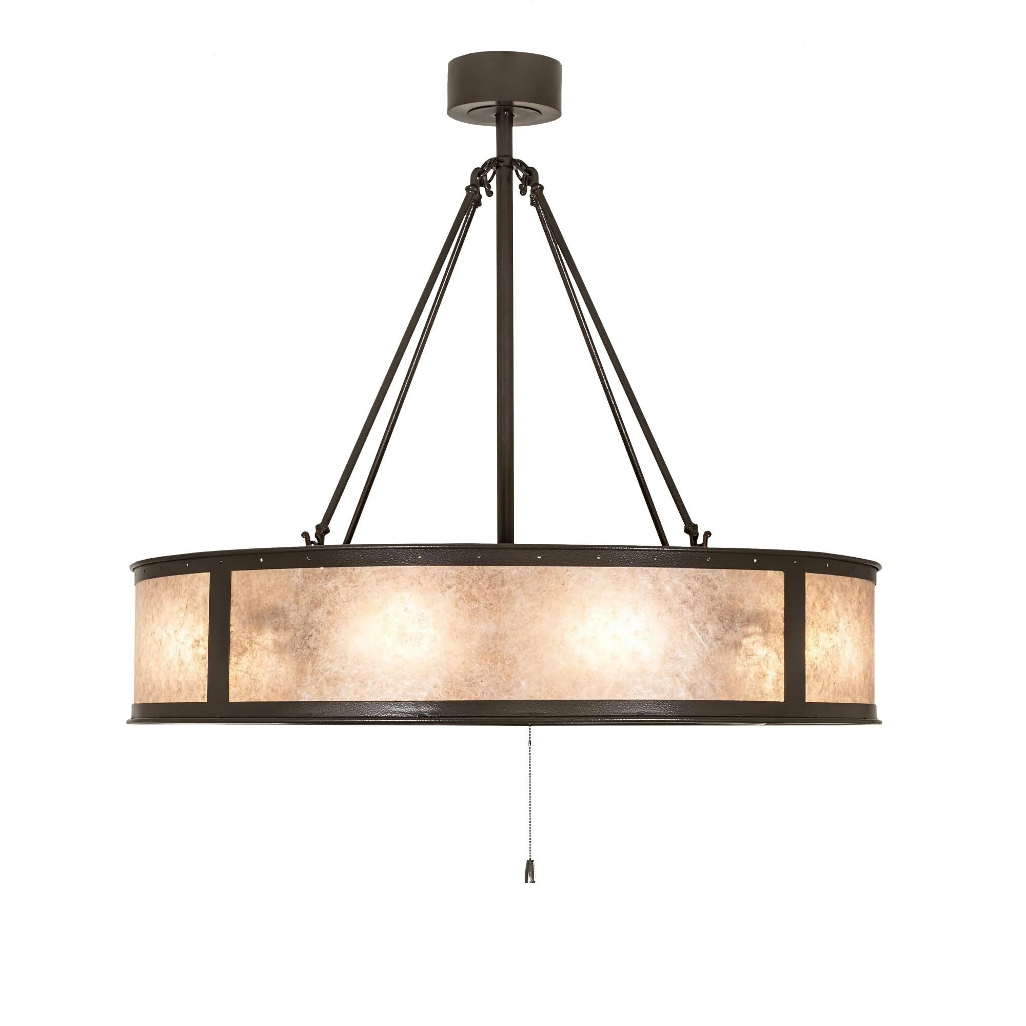 Meyda Lighting Smythe Craftsman 45 Inch 8 Light Chandelier Cp779791 - Image 2