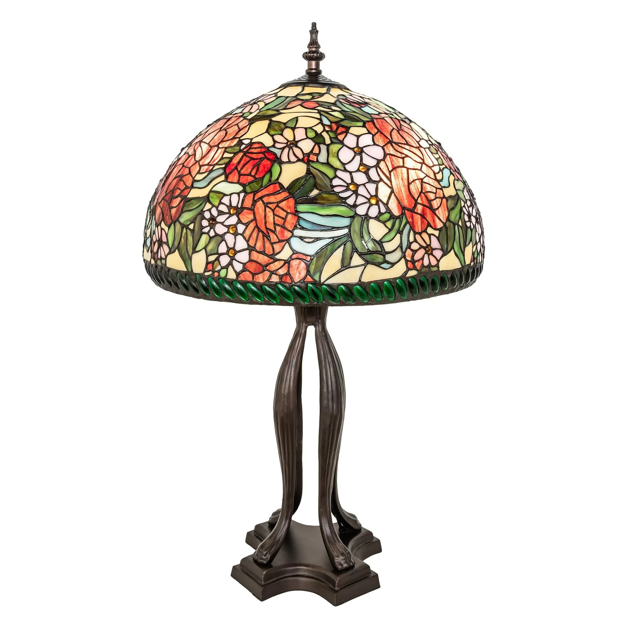 Meyda Lighting Romance Rose 33 Inch Table Lamp Cp780240 - Image 1