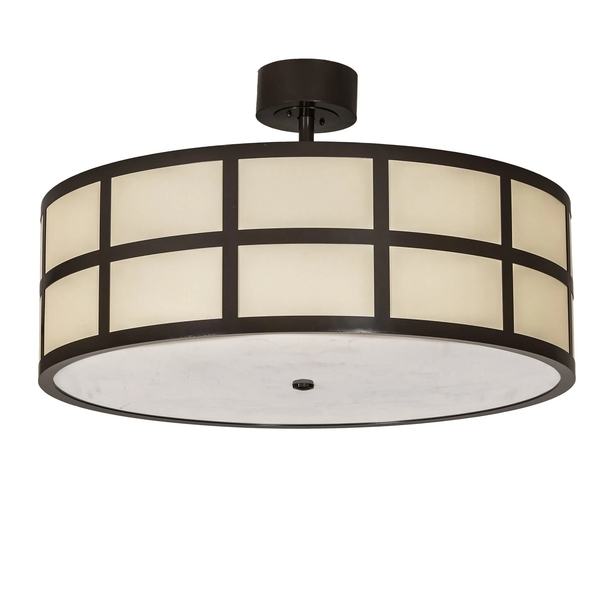 Meyda Lighting Cilindro 36 Inch 6 Light Semi Flush Mount Cp780155 - Image 2