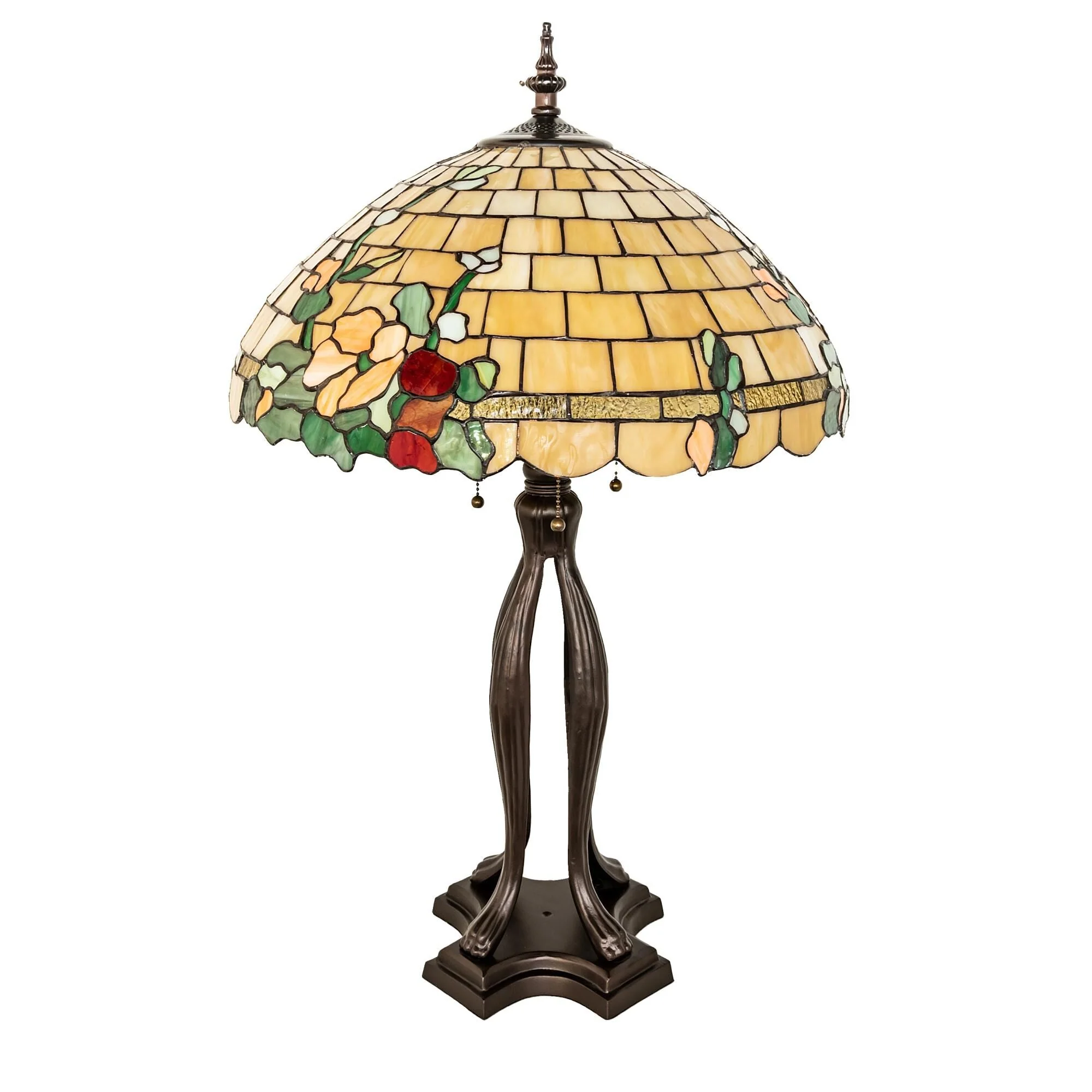 Meyda Lighting Duffner And Kimberly Hollyhock 33 Inch Table Lamp Cp780241 - Image 2
