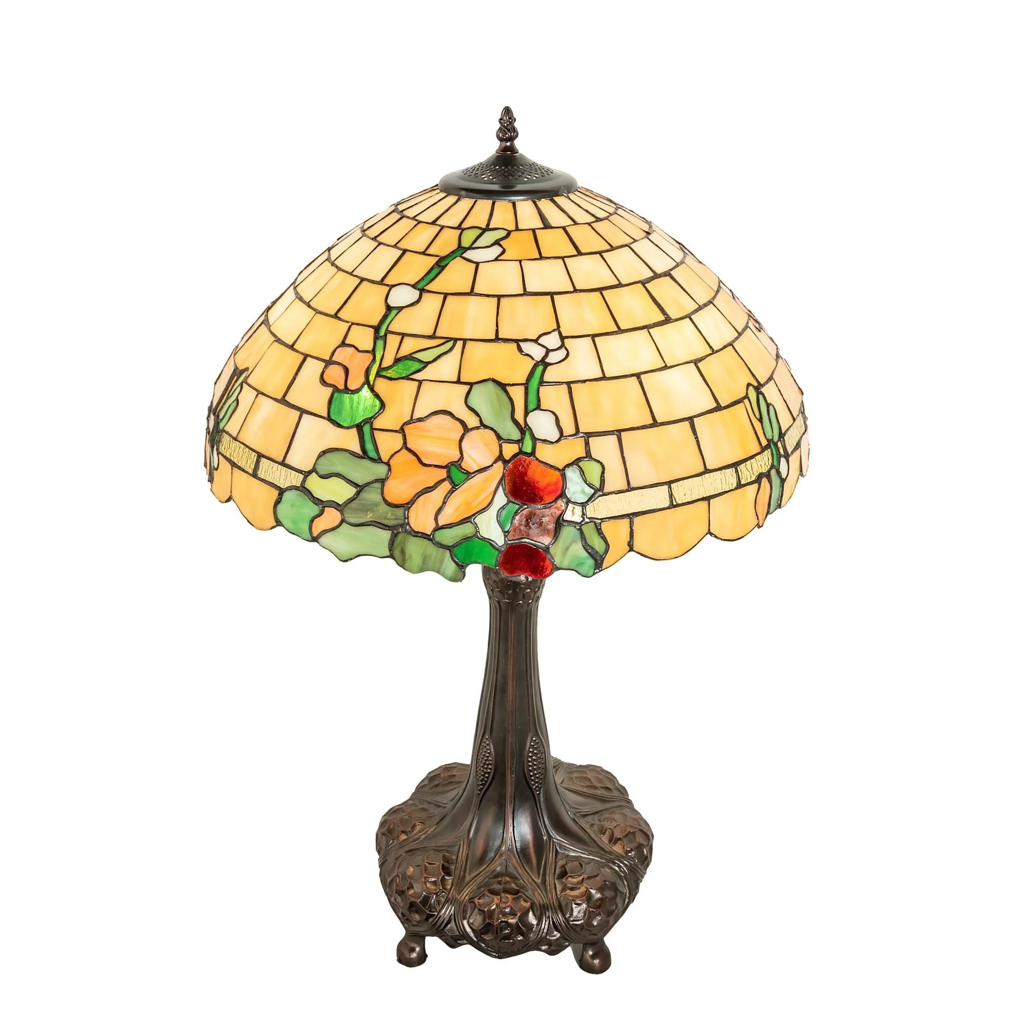 Meyda Lighting Duffner And Kimberly Hollyhock 31 Inch Table Lamp Cp780237 - Image 3