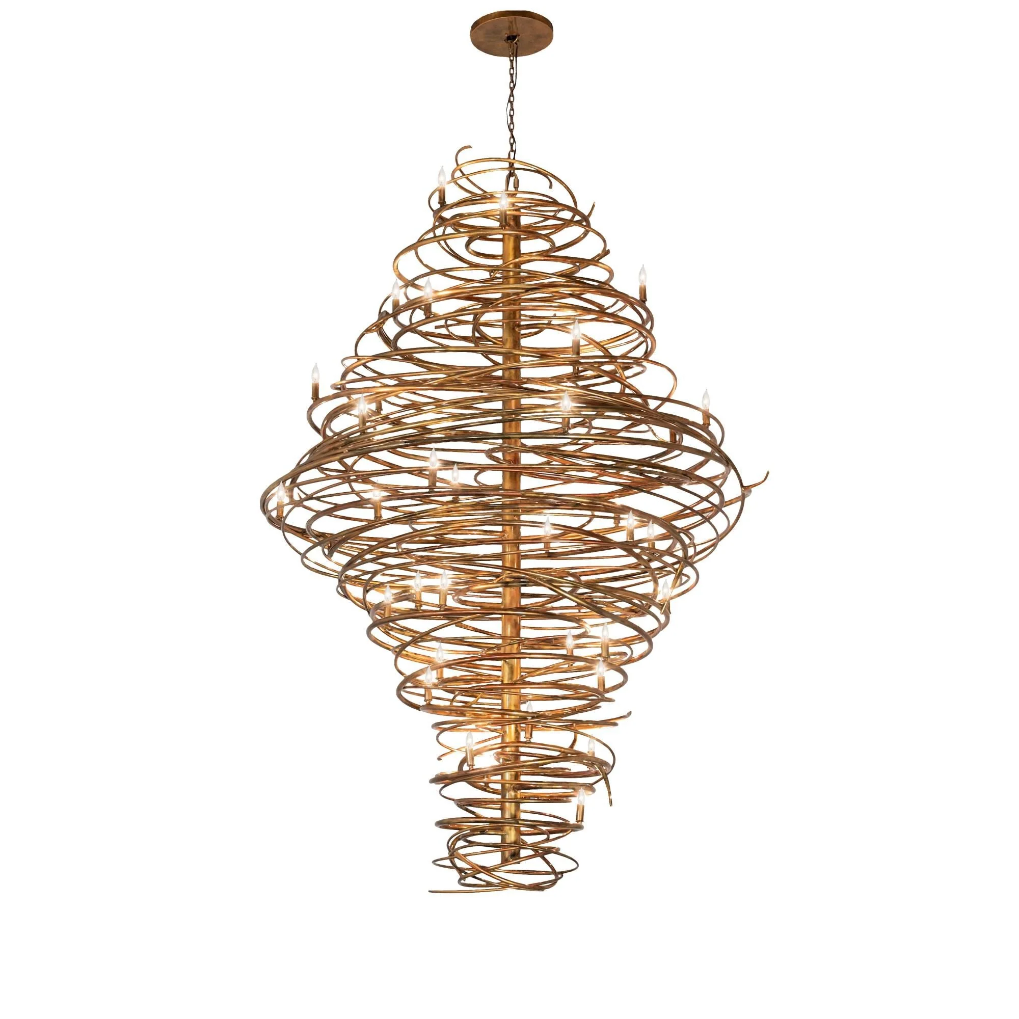 Meyda Lighting Cyclone 60 Inch 36 Light Led Chandelier Cp779844 - Image 1
