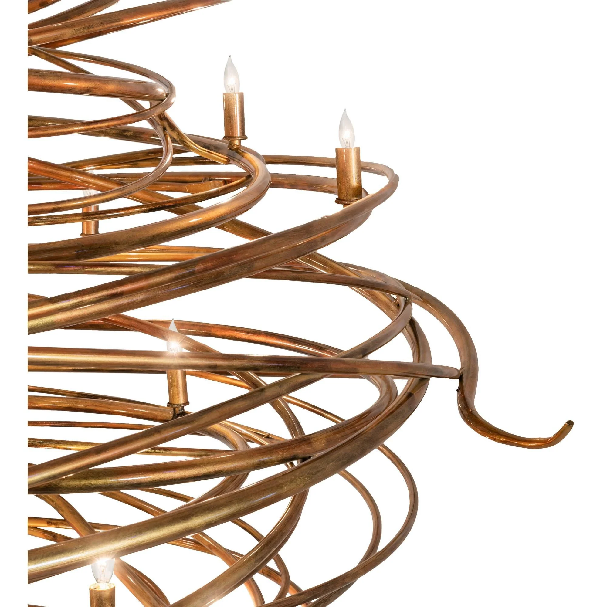 Meyda Lighting Cyclone 60 Inch 36 Light Led Chandelier Cp779844 - Image 3