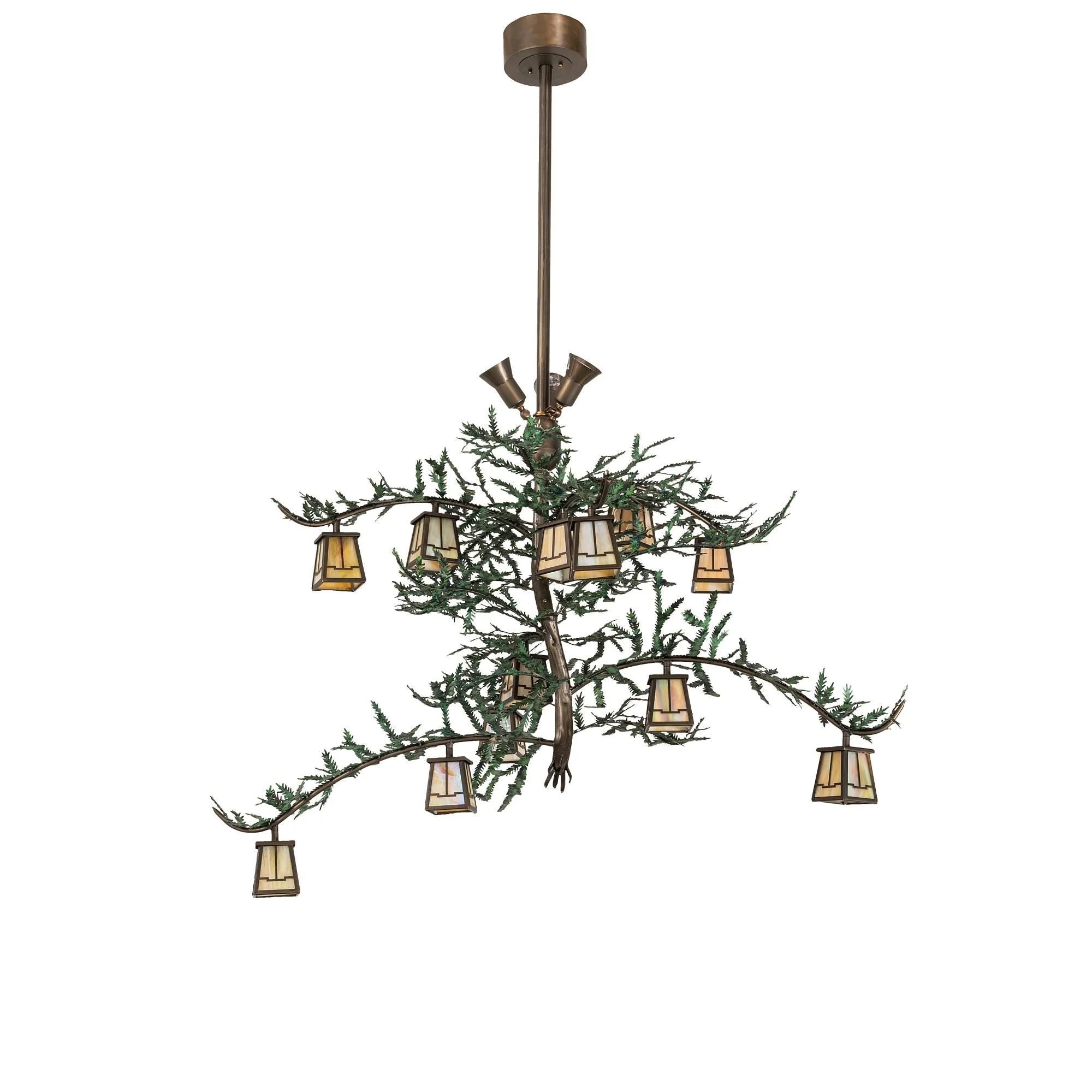Meyda Lighting Pine Branch 52 Inch 12 Light Led Chandelier Cp779826 - Image 2