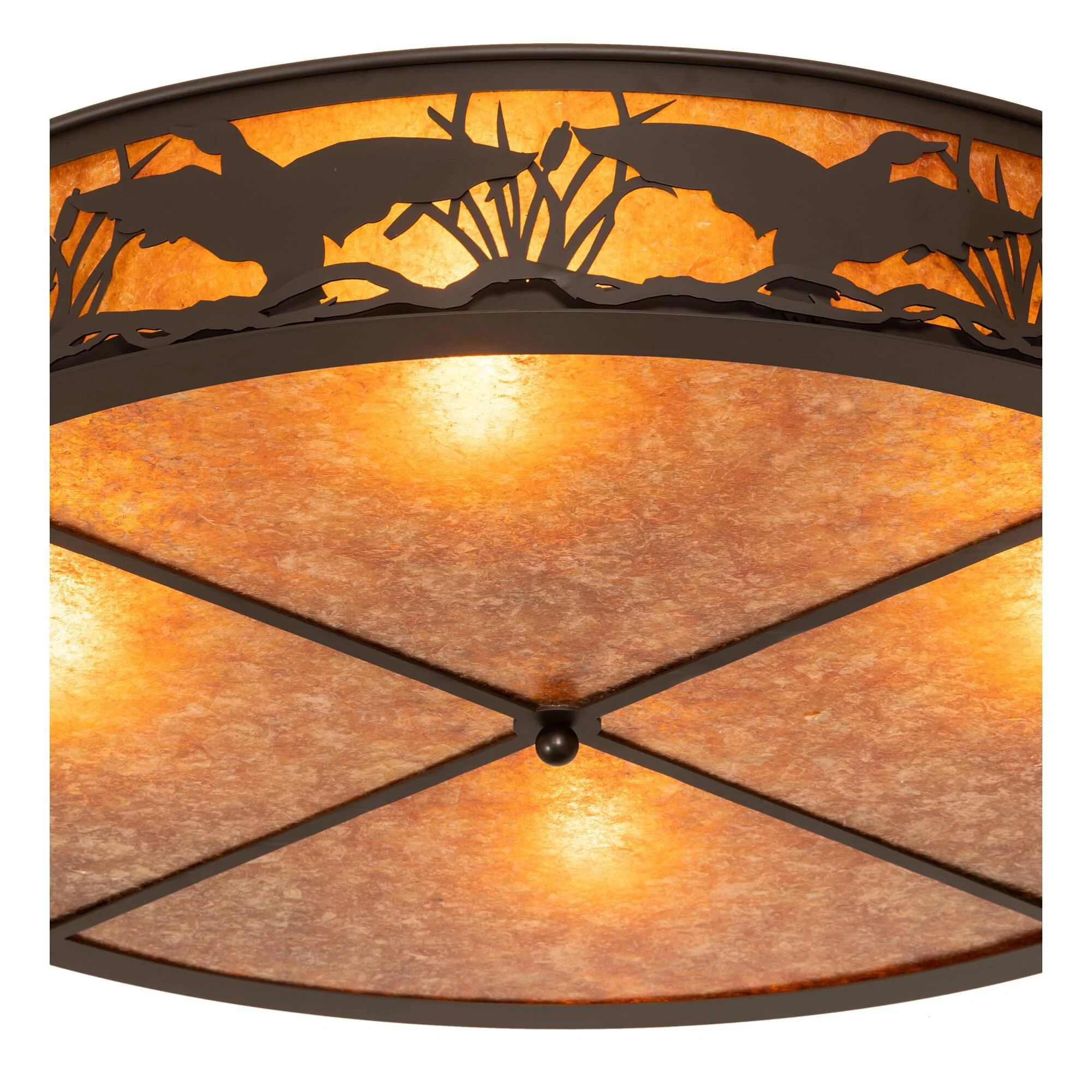 Meyda Lighting Ducks In Flight 40 Inch 4 Light Flush Mount Cp779901 - Image 3