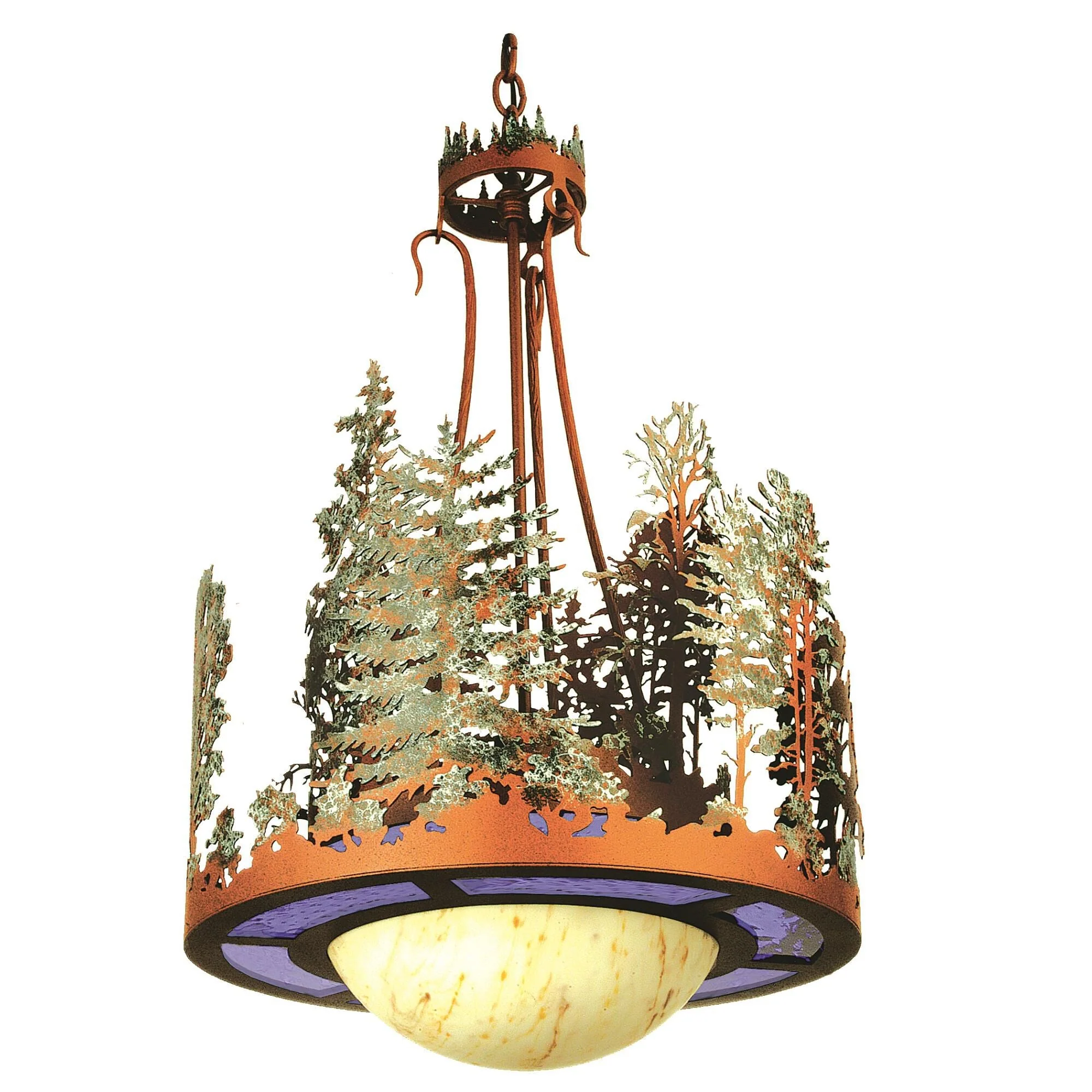 Meyda Lighting Pine Lake 18 Inch Led Large Pendant Cp779987 - Image 1