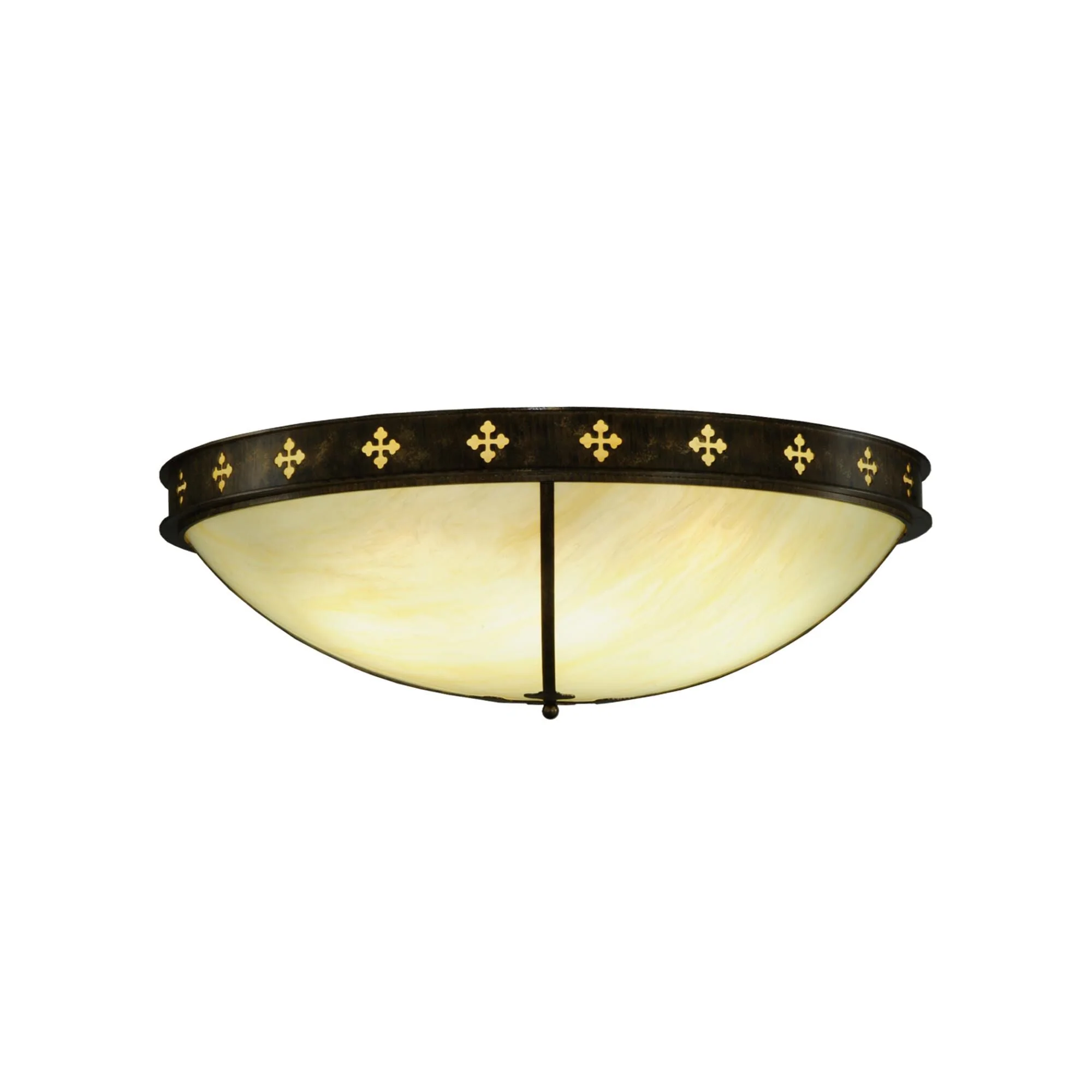 Meyda Lighting Byzantine 46 Inch 6 Light Led Flush Mount Cp779927 - Image 1