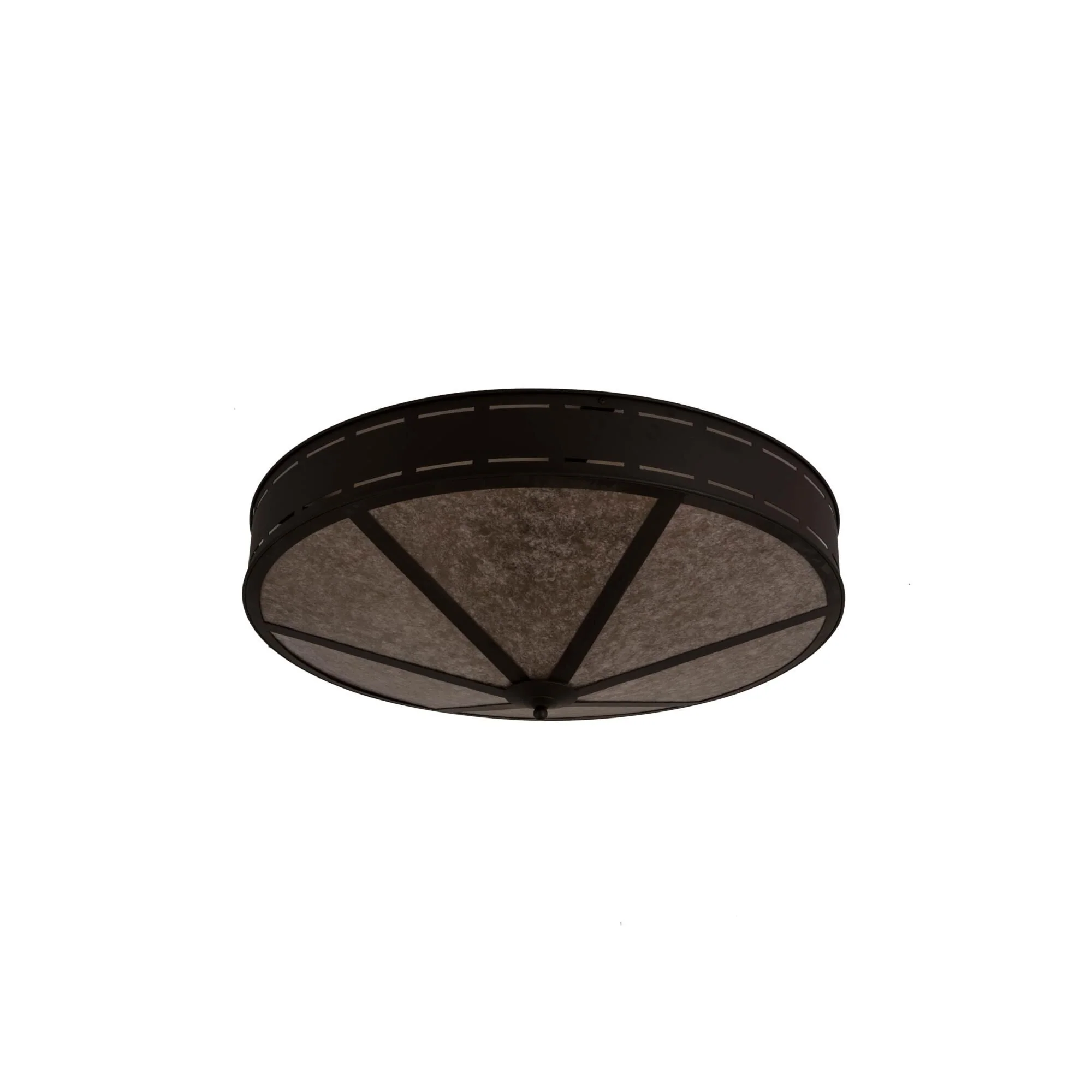 Meyda Lighting Craftsman 42 Inch 6 Light Flush Mount Cp779922 - Image 2