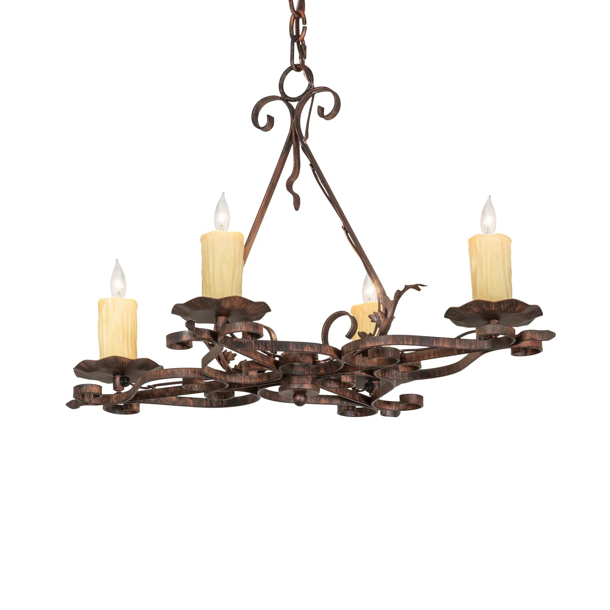 Meyda Lighting Elianna 28 Inch Mini Chandelier Cp780060 - Image 1