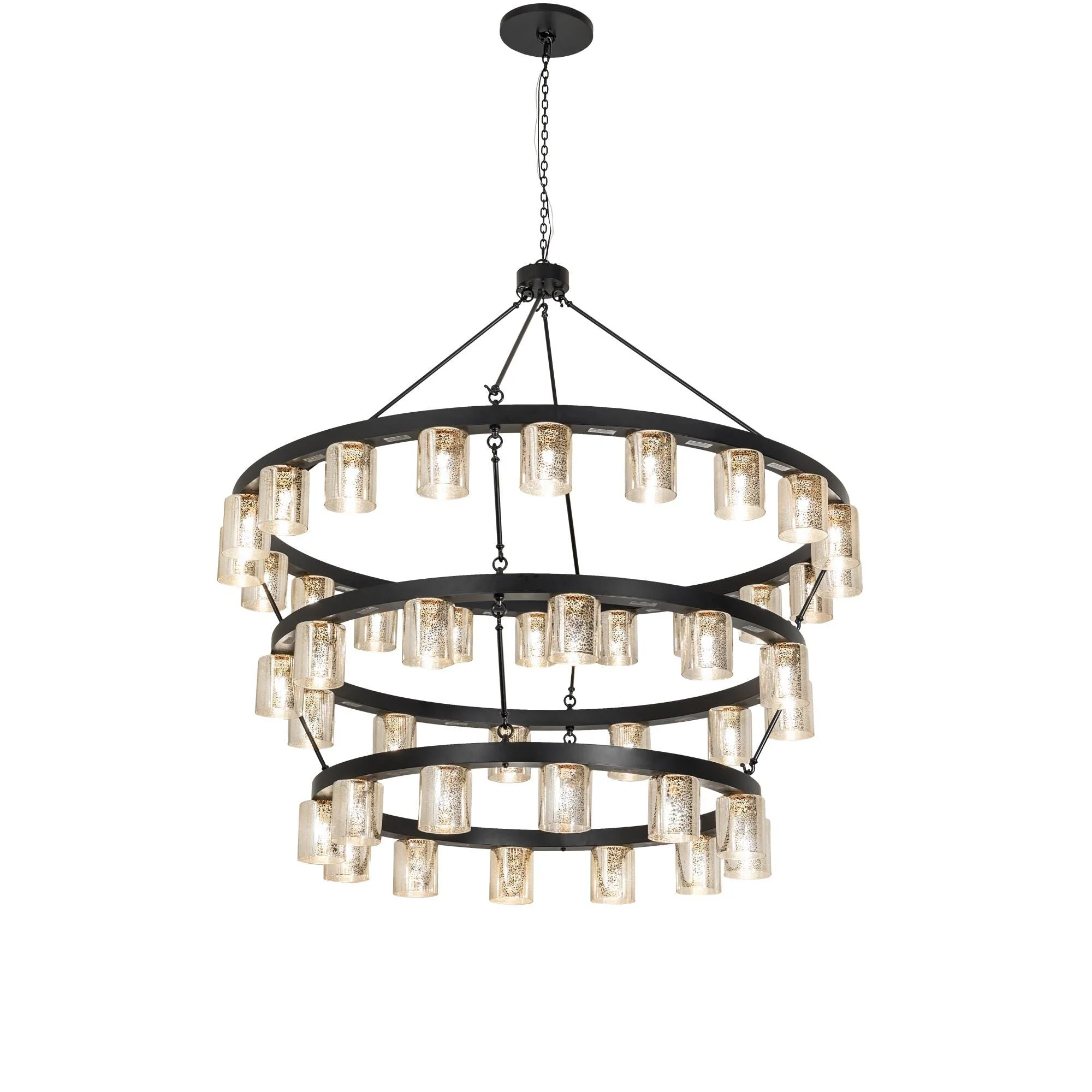 Meyda Lighting Loxley 70 Inch 44 Light Led Chandelier Cp779825 - Image 1