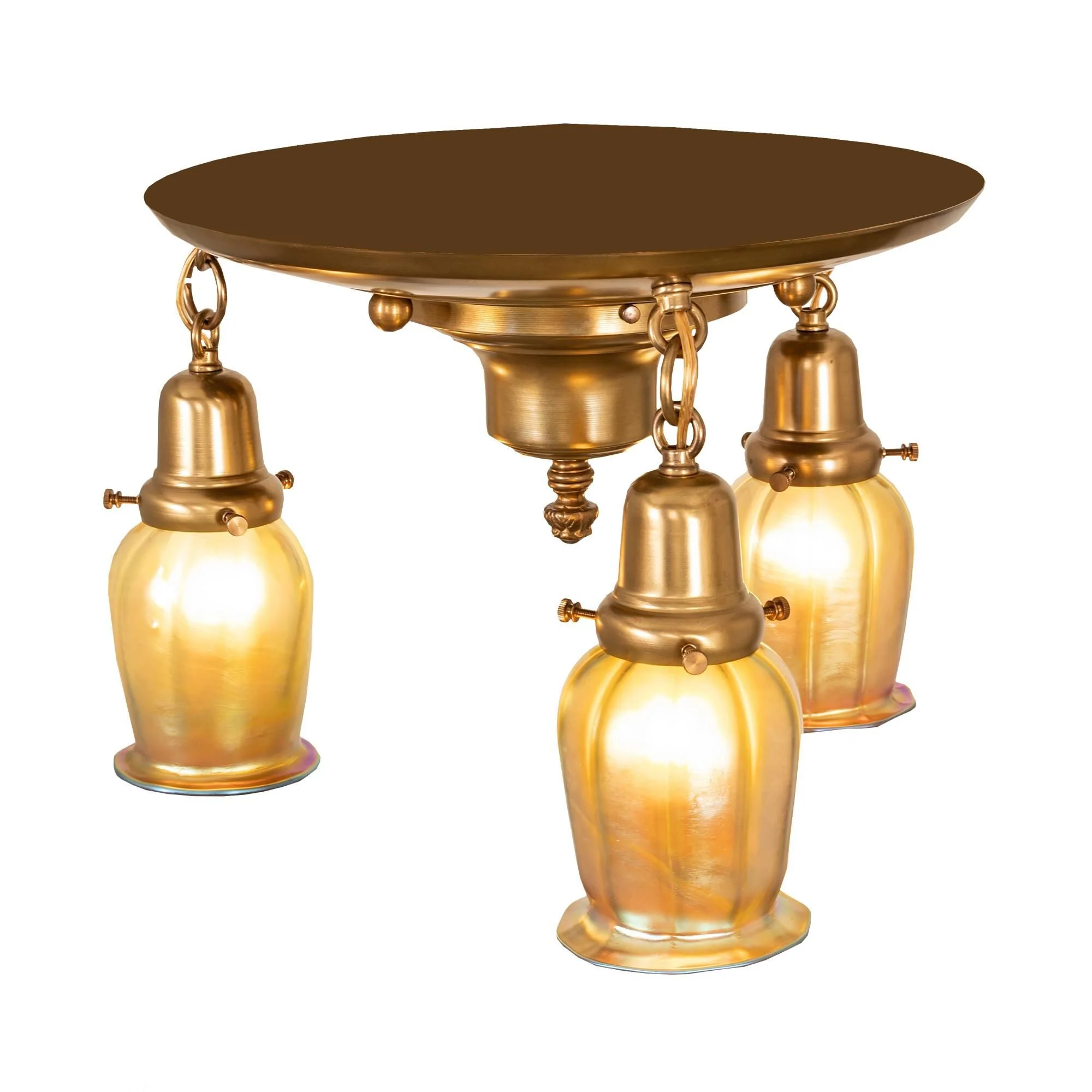 Meyda Lighting Revival 18 Inch 3 Light Flush Mount Cp779916 - Image 2